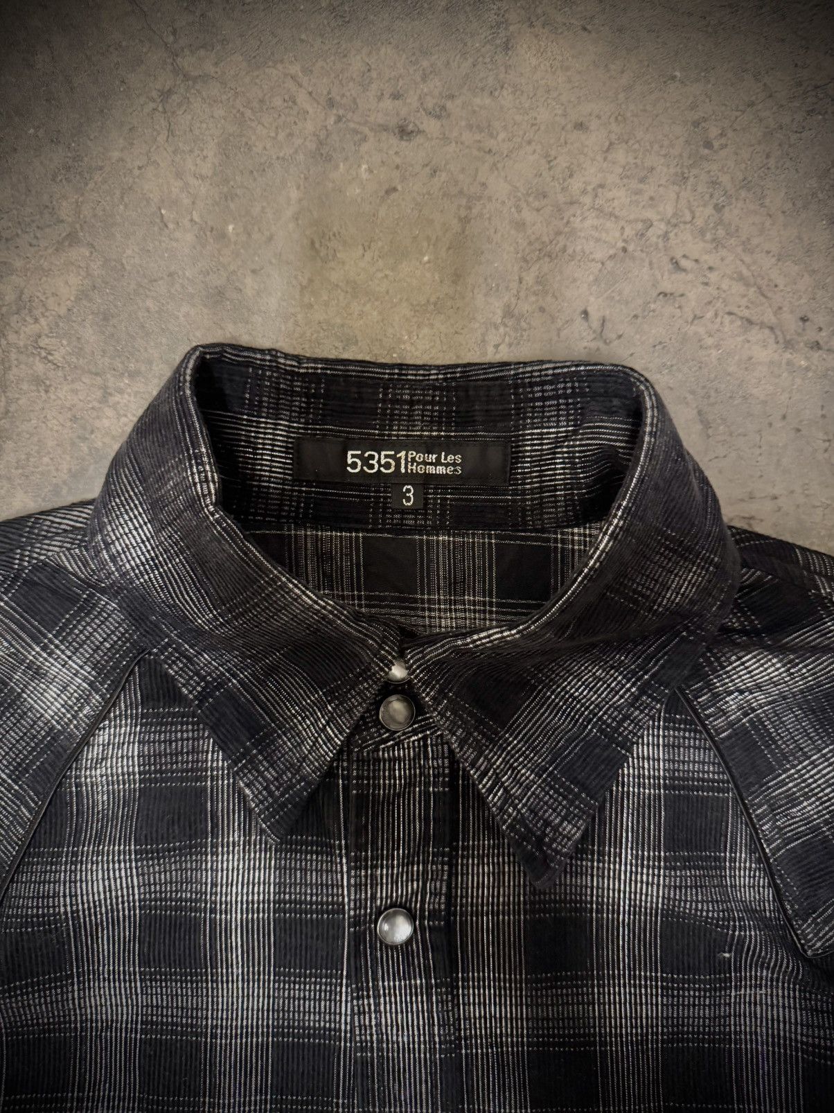 5351 POUR LES HOMMES Rare 5321 Pour Les Hommes Plaid Flannel Button Ups Size US L / EU 52-54 / 3 - 2 Thumbnail