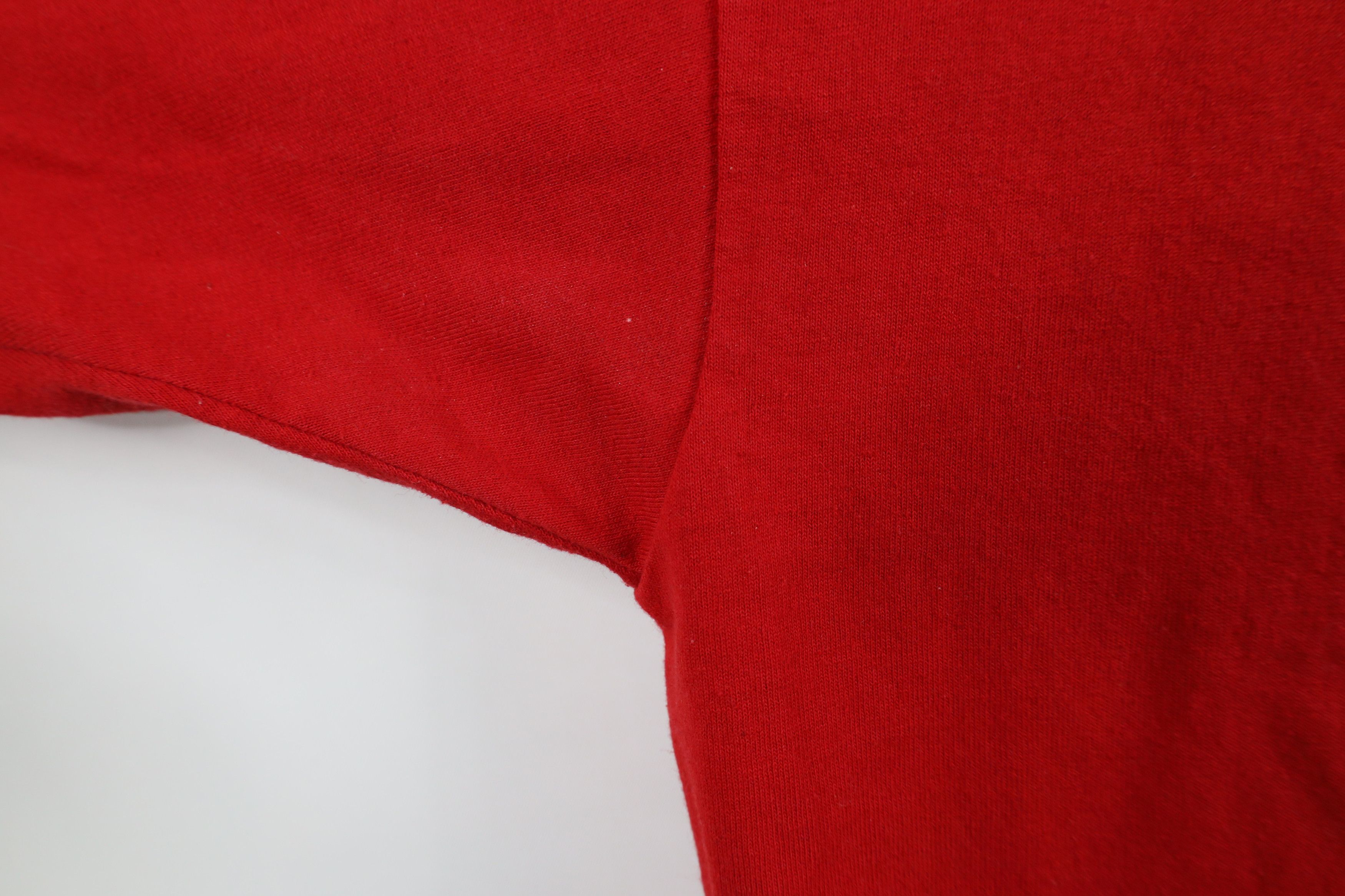 Vintage Vintage 90s Spell Cherokee Hockey Short Sleeve T-Shirt Red Size US XXL / EU 58 / 5 - 7 Thumbnail
