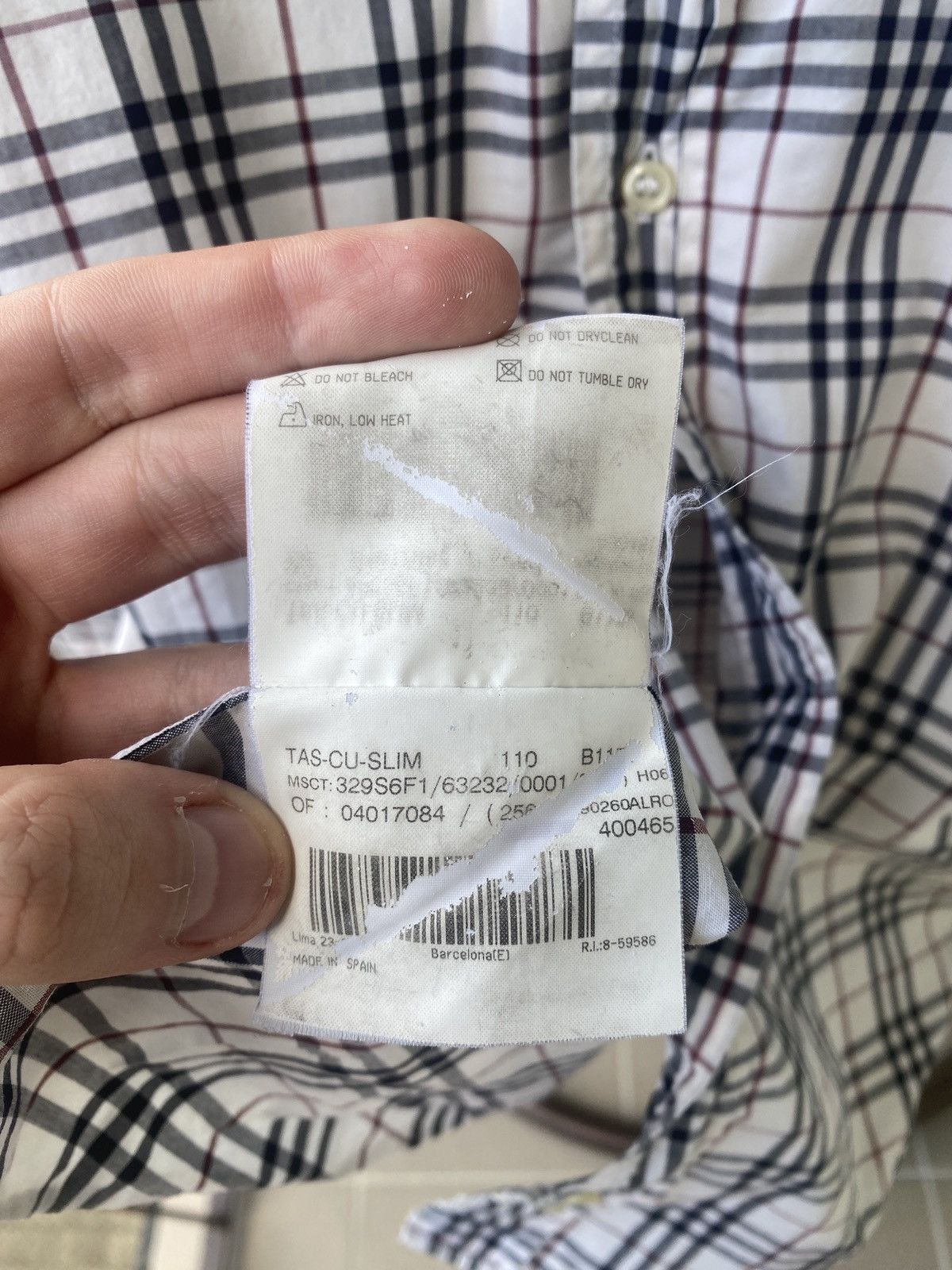 Burberry Luxury fullprint vintage shirt button up Size US S / EU 44-46 / 1 - 4 Thumbnail