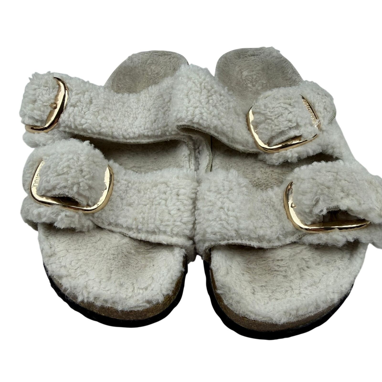 Birkenstock Birkenstock Shearling Sandals Size 39 Size US 8.5 / IT 38.5 - 3 Thumbnail