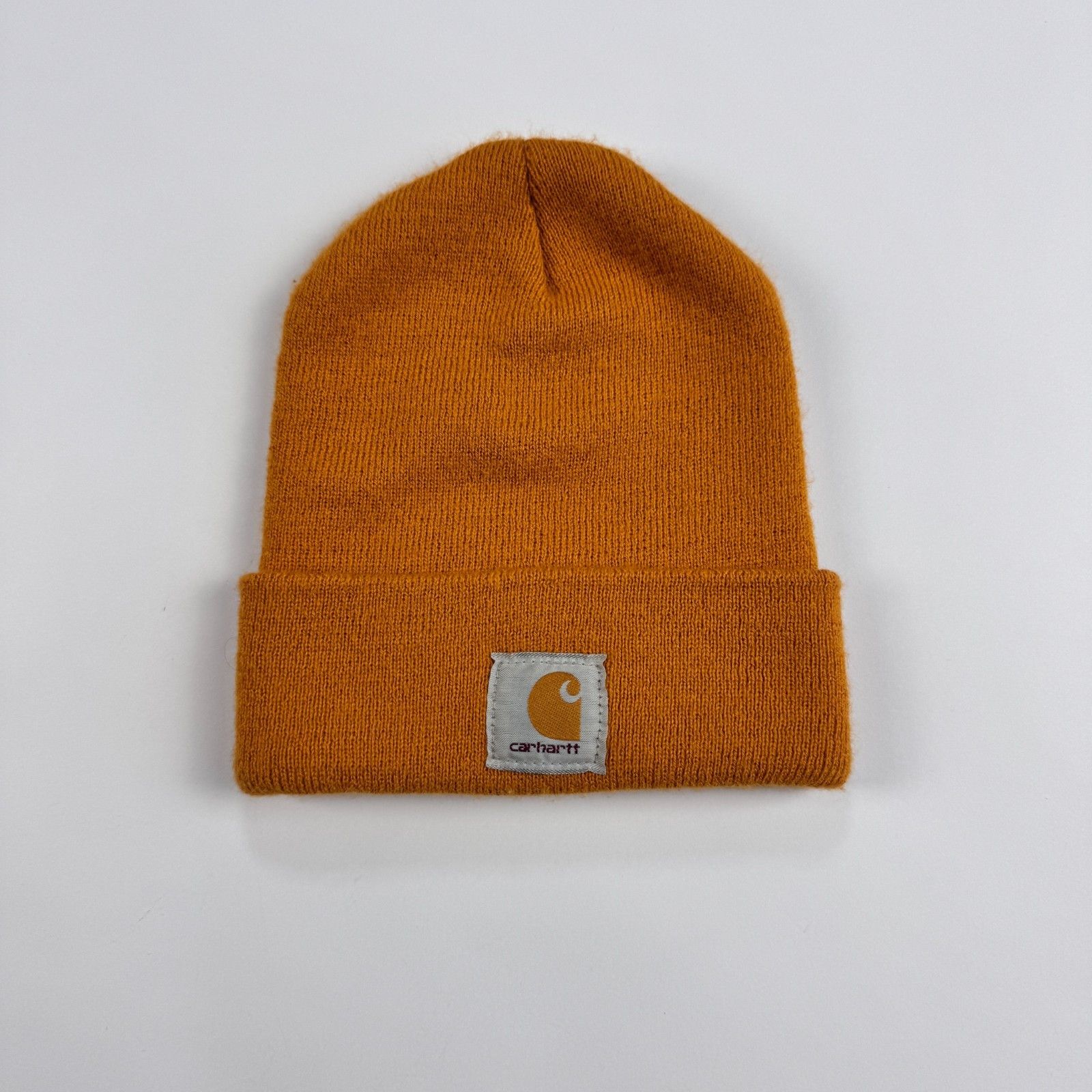 Carhartt VTG Carhartt A18 Beanie Hamilton Brown Acrylic Knit Hat Size ONE SIZE - 1 Thumbnail