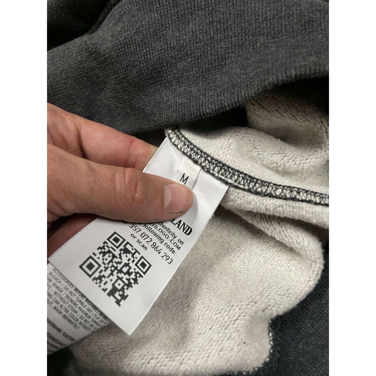 Stone Island Stone Island Crewneck Grey Used Medium Size US M / EU 48-50 / 2 - 3 Thumbnail