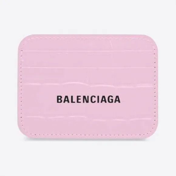 Balenciaga o1mt1gz1024 Size: OS / Cash Card Holder Crocodile Embossed Size ONE SIZE - 1 Preview