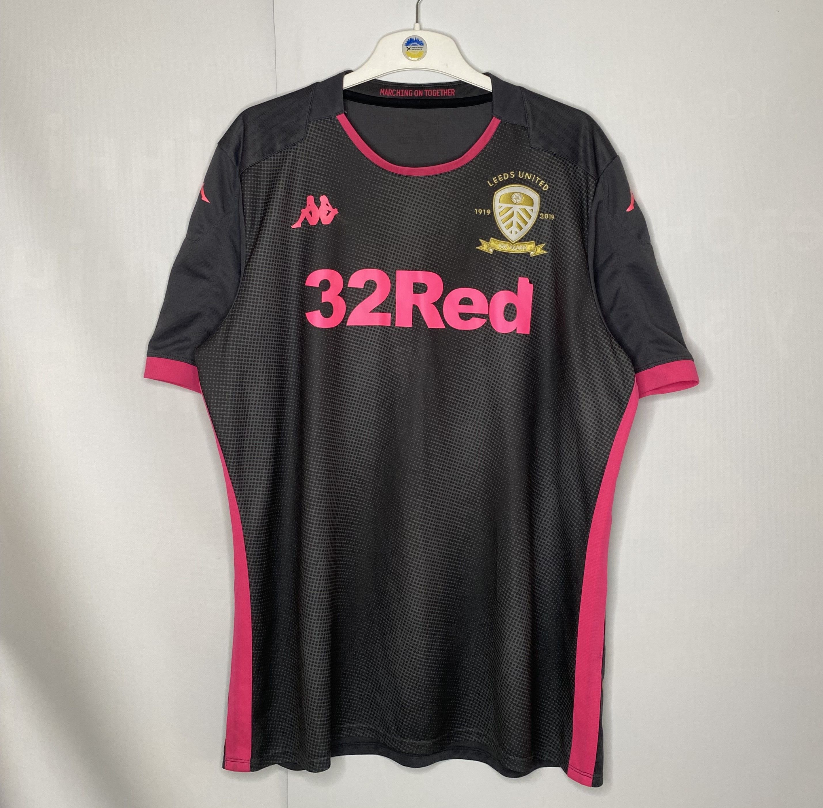 Kappa × UEFA LEEDS UNITED 2019 2020 THIRD FOOTBALL SHIRT SOCCER JERSEY Size US XL / EU 56 / 4 - 1 Thumbnail