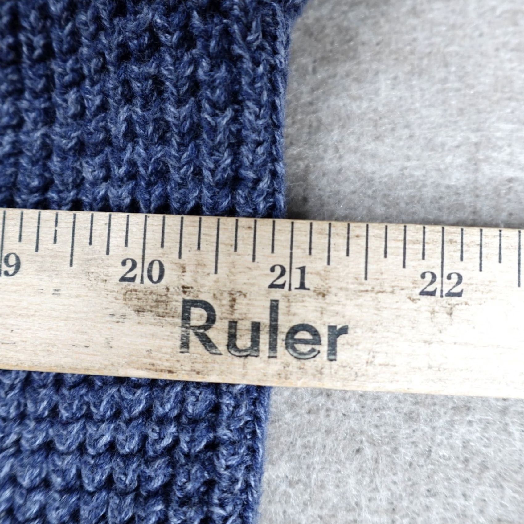 Vintage Mens L.L. Bean Sweater Medium Blue Heather Roll Neck Organic Cotton Size US M / EU 48-50 / 2 - 7 Thumbnail