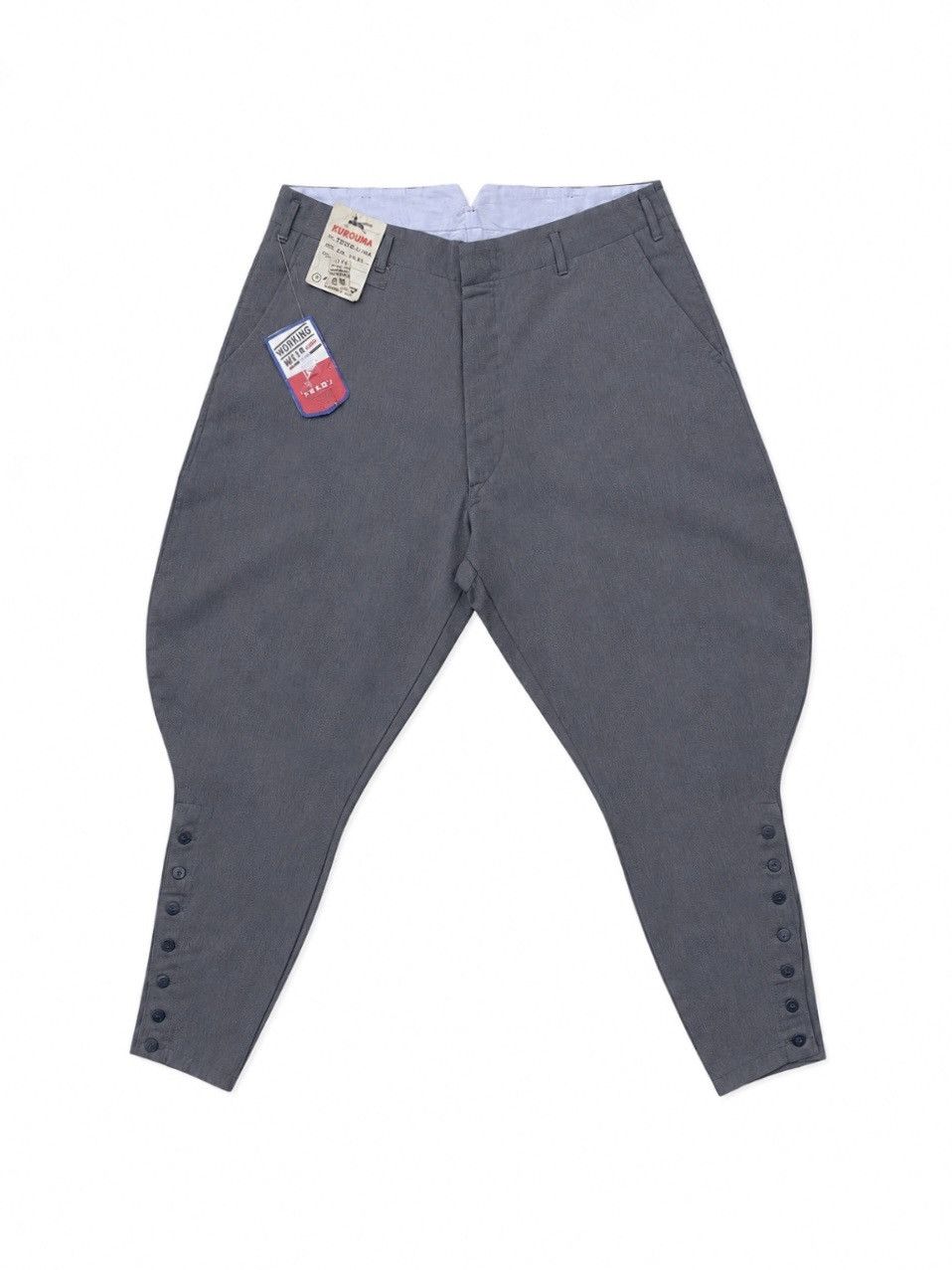 Japanese Brand kanetolon kurouma / kurodoruma 1980s japanese tobi workpants Size US 36 / EU 52 - 1 Thumbnail