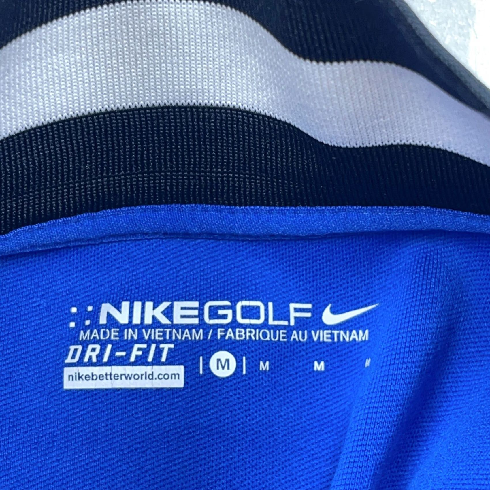 Nike Nike Golf Sweatshirt Men Medium Royal Blue Pullover Quarter Zip Dri Fit Sweater Size US M / EU 48-50 / 2 - 3 Thumbnail