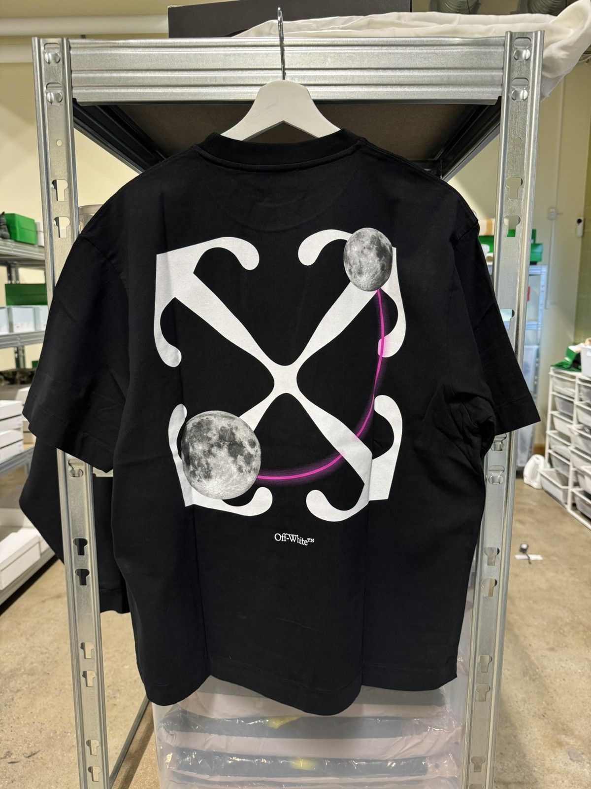 Off White Off White Double Moon Arrow T Shirt NEW 550 Grailed