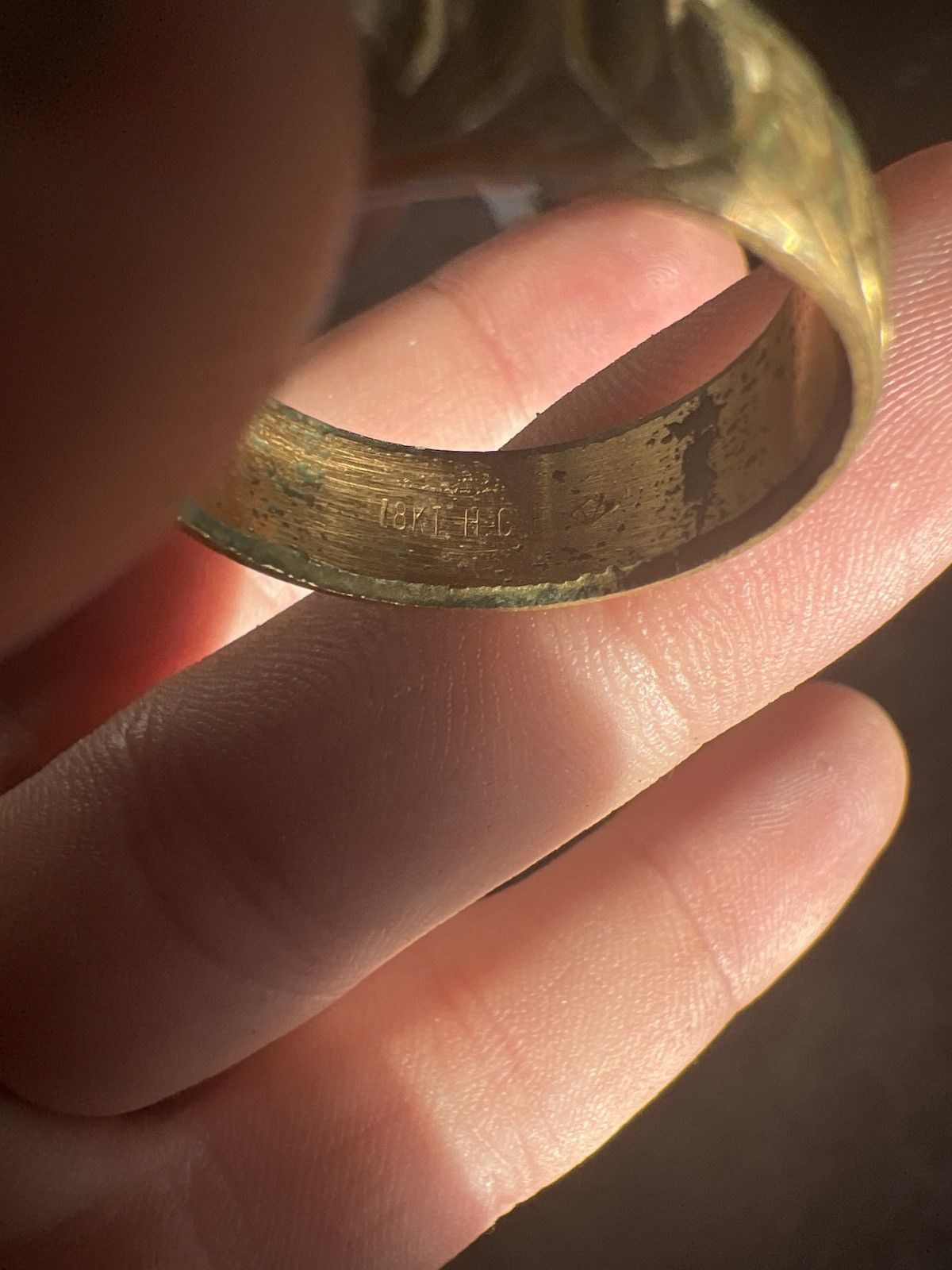 Hypebeast 18 KT Gold Ring Size ONE SIZE - 3 Thumbnail