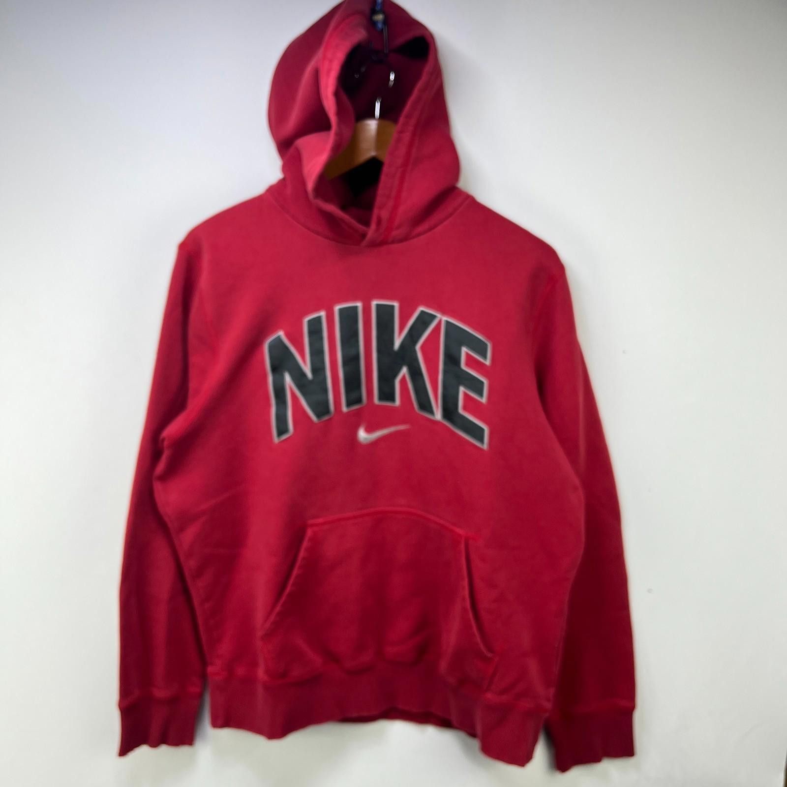 Nike Vintage Nike Middle Swoosh Hoodie Large Size US M / EU 48-50 / 2 - 1 Thumbnail