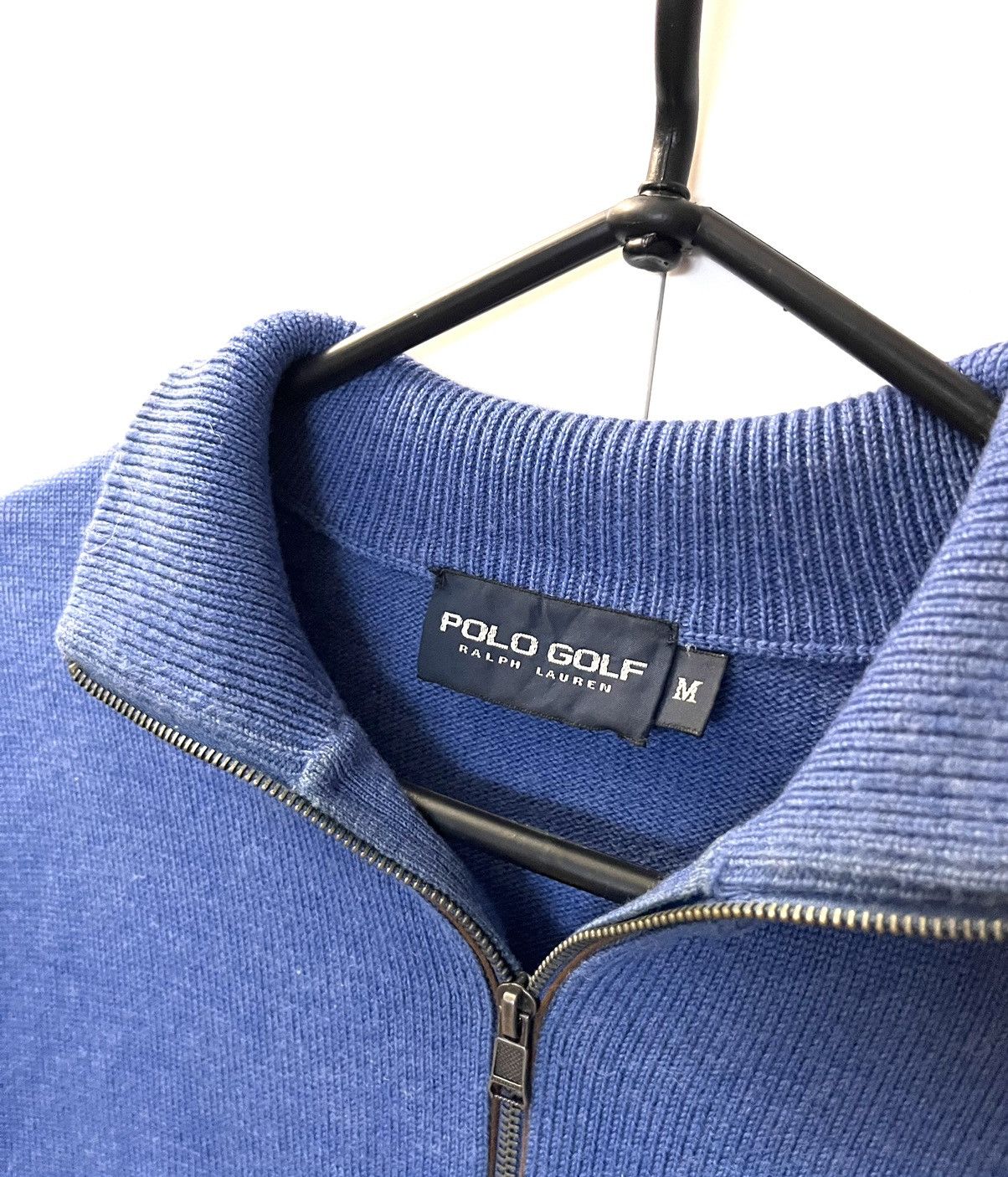 Polo Ralph Lauren × Ralph Lauren × Vintage 🇺🇸Vintage Polo Golf Ralph Lauren Zip Up Sweater Size US M / EU 48-50 / 2 - 7 Thumbnail