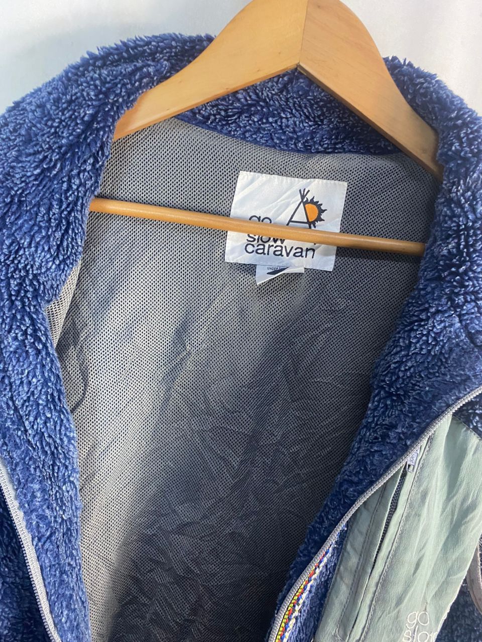 go slow caravan Go slow caravan fleece zipper vest Size US S / EU 44-46 / 1 - 8 Thumbnail