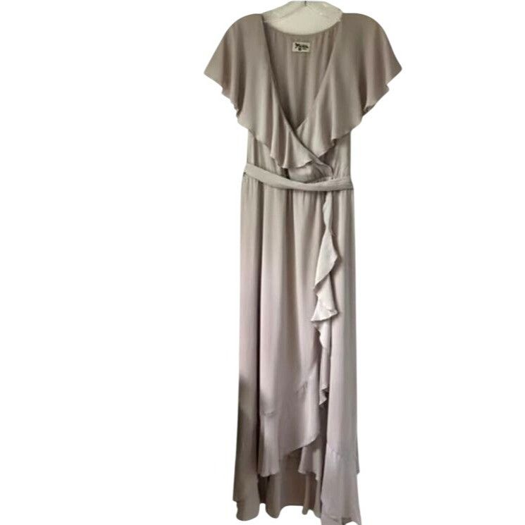 Show Me Your MuMu Show Me Your Mumu Jess Ruffle Midi Dress With Sash Size M Ne Size M / US 6-8 / IT 42-44 - 5 Thumbnail