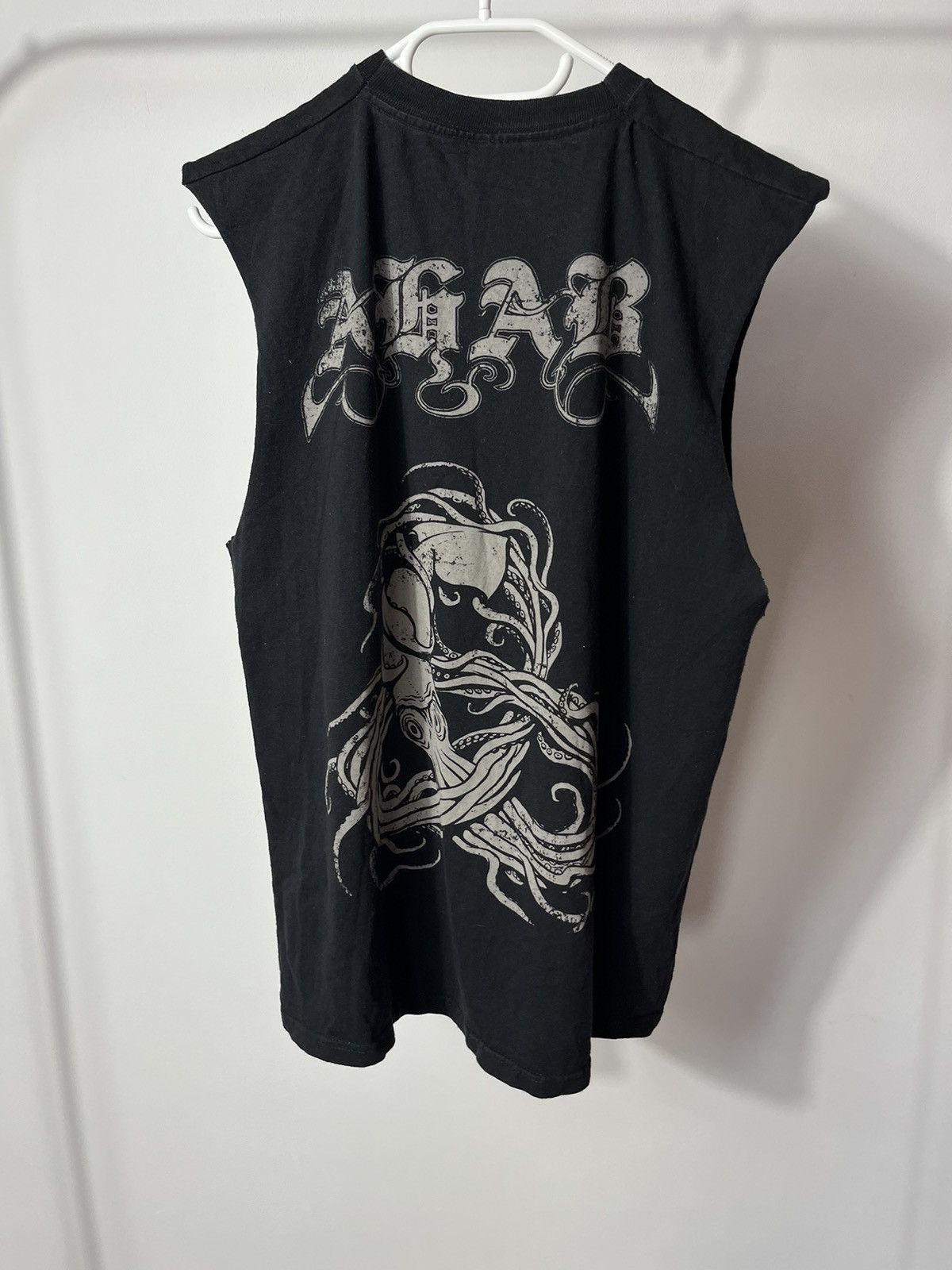 Band Tees × Vintage Vintage AHAB Tank Top Sleeveless t-shirt Vest Size US L / EU 52-54 / 3 - 7 Thumbnail