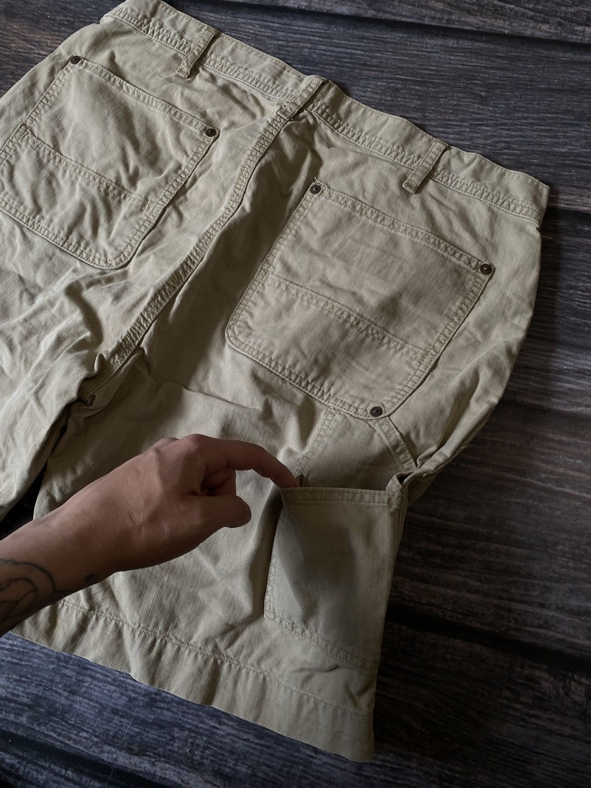 Polo Ralph Lauren × Ralph Lauren × Vintage Ralph Lauren cargo work short 90s Size US 36 / EU 52 - 5 Thumbnail
