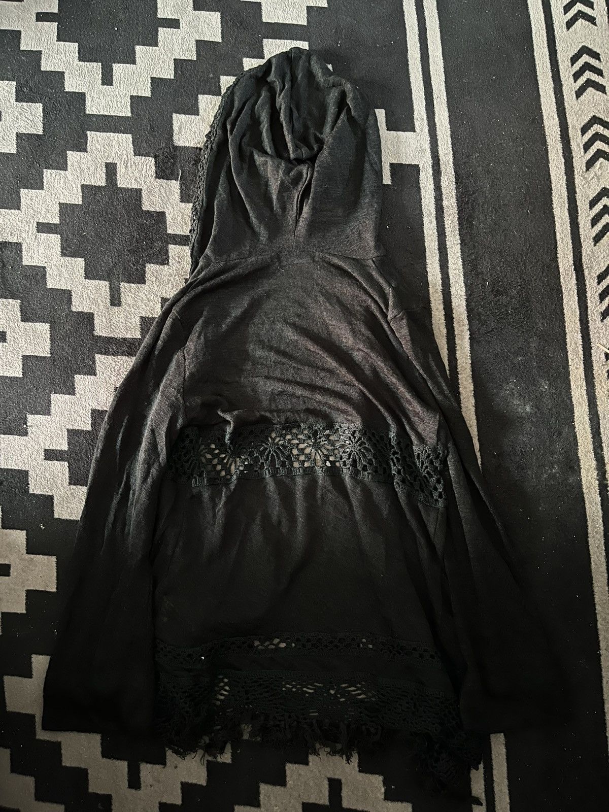 Tornado Mart 2000s mure black vkei knit Size US M / EU 48-50 / 2 - 4 Thumbnail