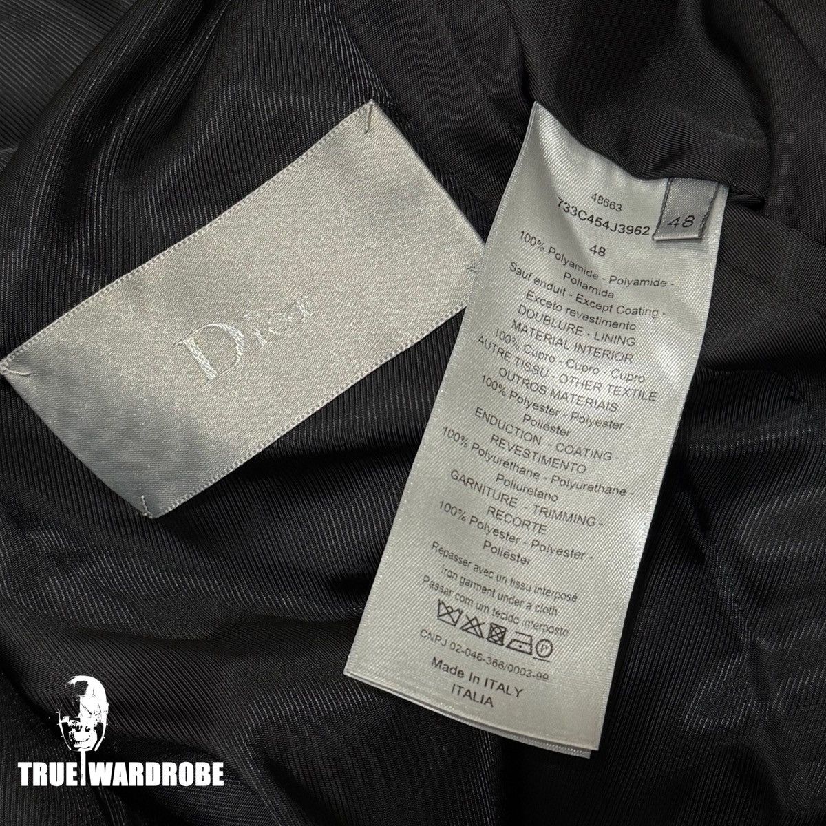 Dior 2018 Dior Homme X Francois Bard Black Embroidered Bomber Size US M / EU 48-50 / 2 - 5 Thumbnail