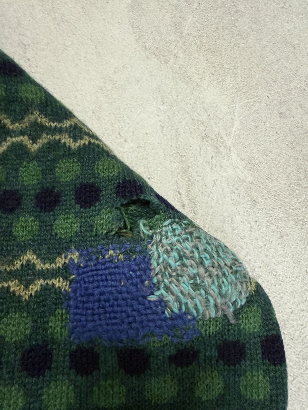 Retrofit × Vintage SICK VINTAGE SWEATER KNIT DISTRESSED BAGGY Y2K BALENCIAGA Size US M / EU 48-50 / 2 - 6 Thumbnail