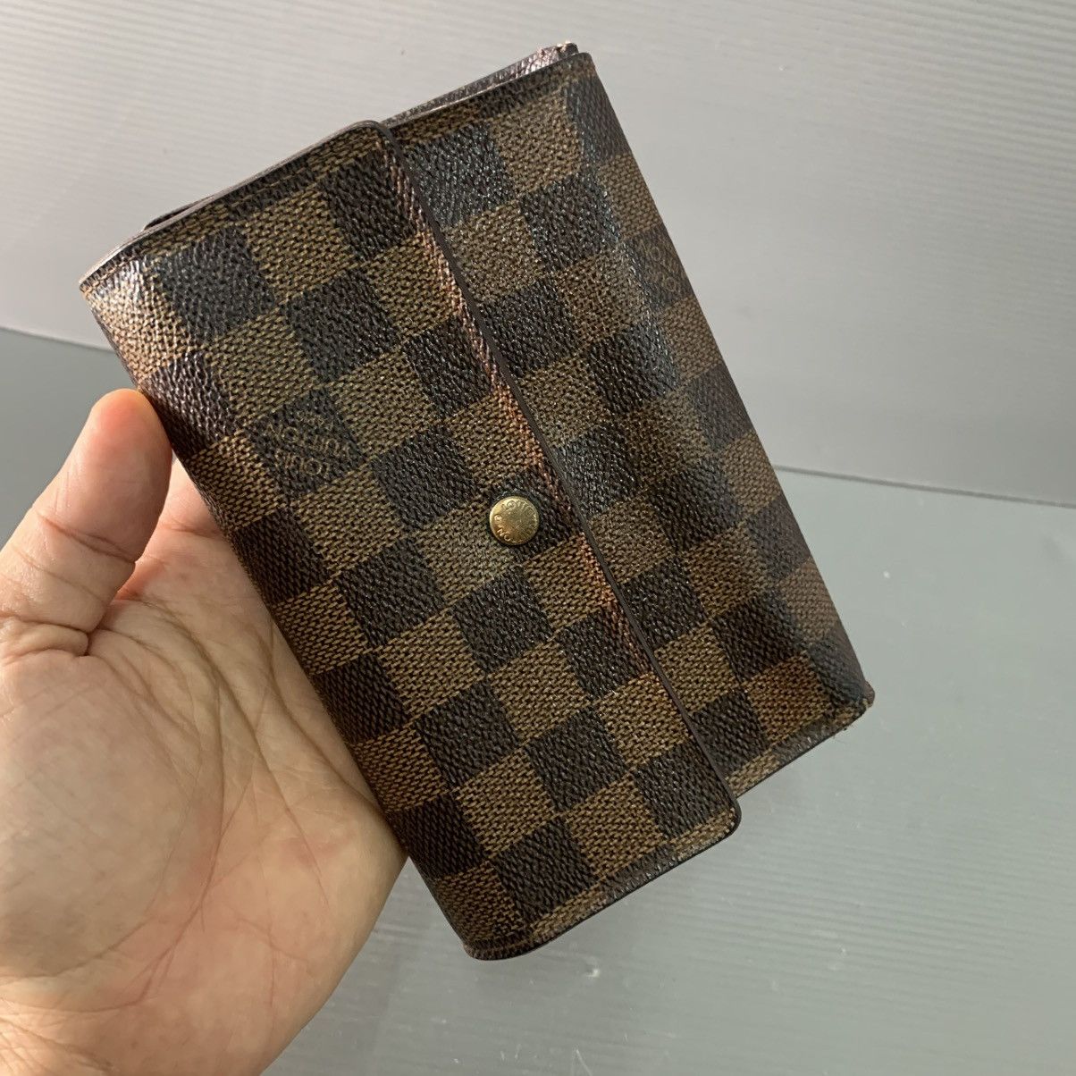 Louis Vuitton Louis Vuitton Damier Ebene Wallet Size ONE SIZE - 9 Thumbnail