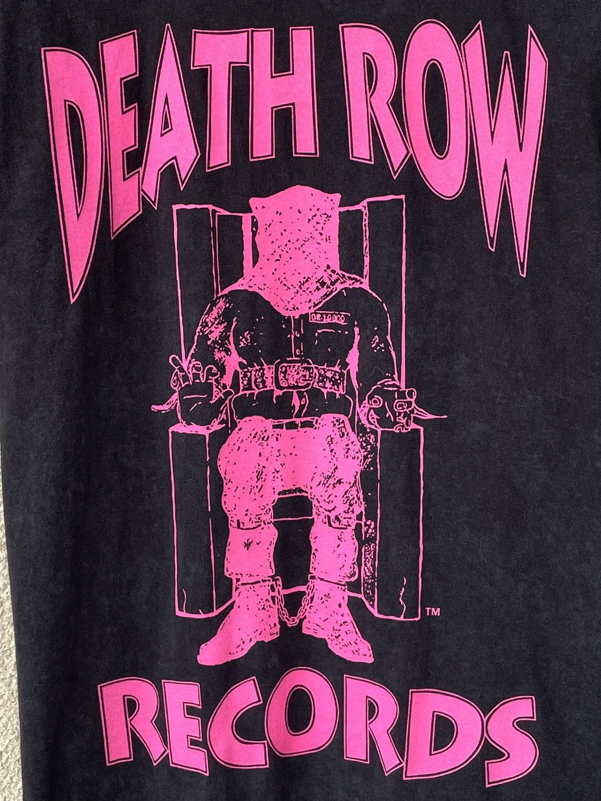 Death Row Records Death Row Records Rap Hip Hop Band Tee T-Shirt Vintage Size US M / EU 48-50 / 2 - 4 Thumbnail