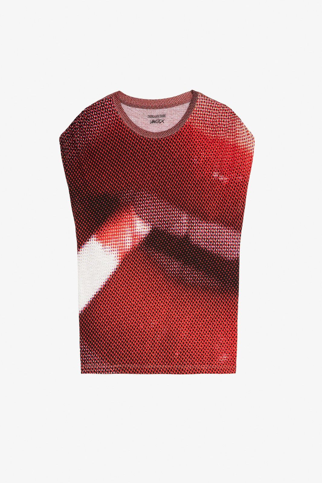 Zadig & Voltaire !DS! SS23 Zadig & Voltaire Adele Bouche Smoke Red Tank Top Size US S / EU 44-46 / 1 - 2 Thumbnail