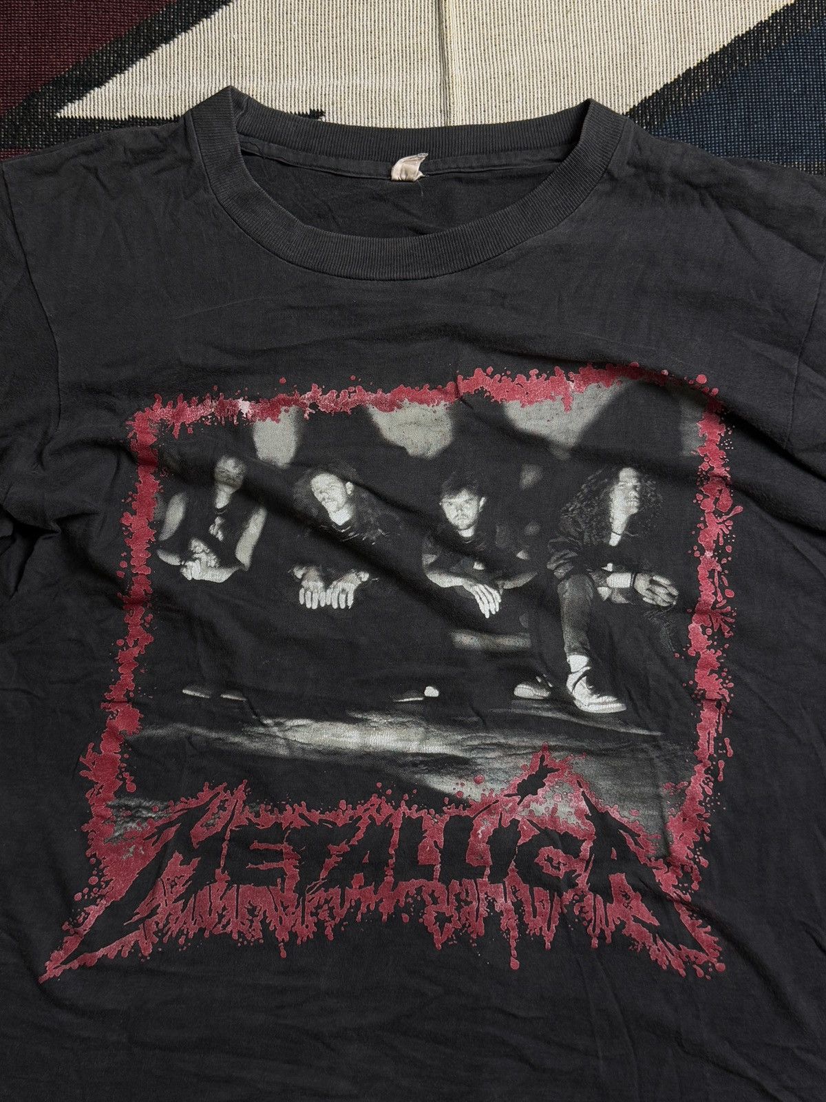 Band Tees × Vintage Vintage Metallica Size US XL / EU 56 / 4 - 2 Thumbnail