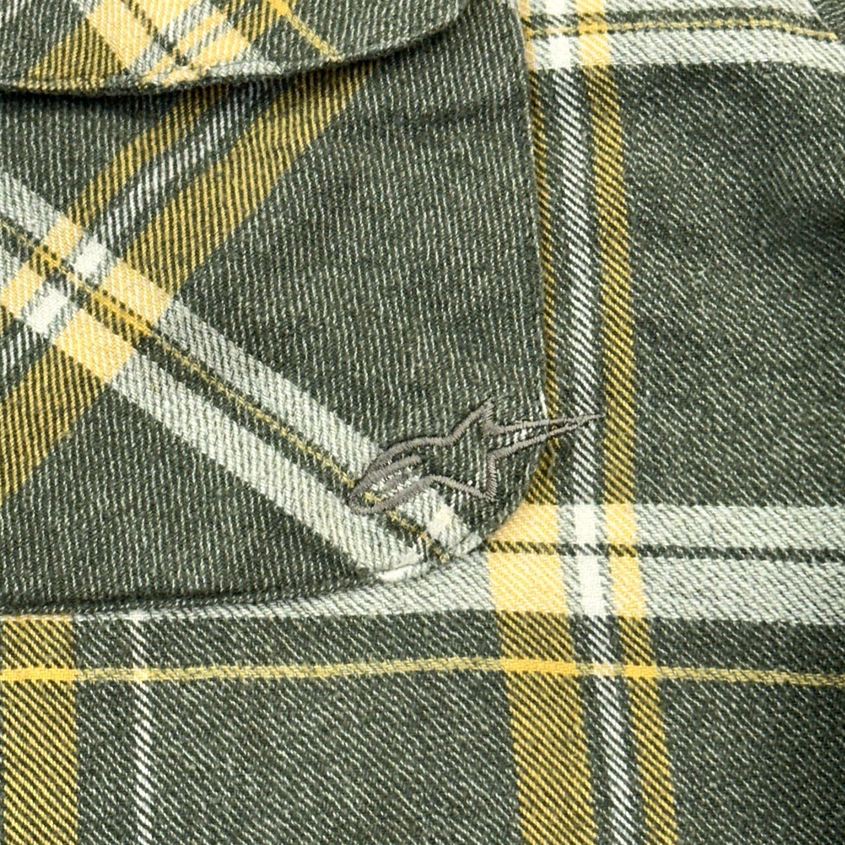 Patagonia VINTAGE Alpinestars Shirt Mens Medium Green Plaid Long Sleeve Button Up Moto Streetwear Size US M / EU 48-50 / 2 - 4 Thumbnail