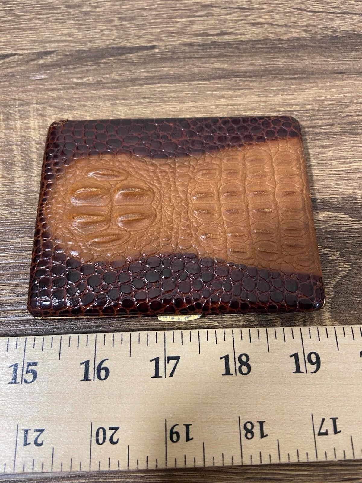 Other Vintage Tsubota Pearl brown snakeskin leather cigarette case Size ONE SIZE - 2 Thumbnail
