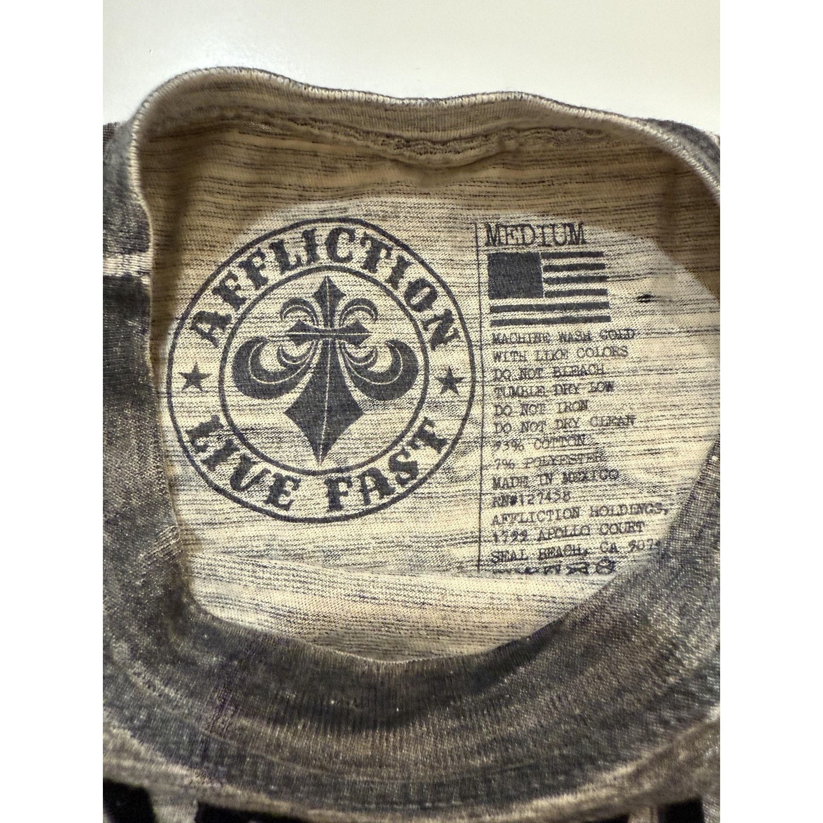 Affliction Affliction Shirt Mens MED Chris Kyle Patriot American Sniper Size US M / EU 48-50 / 2 - 3 Thumbnail