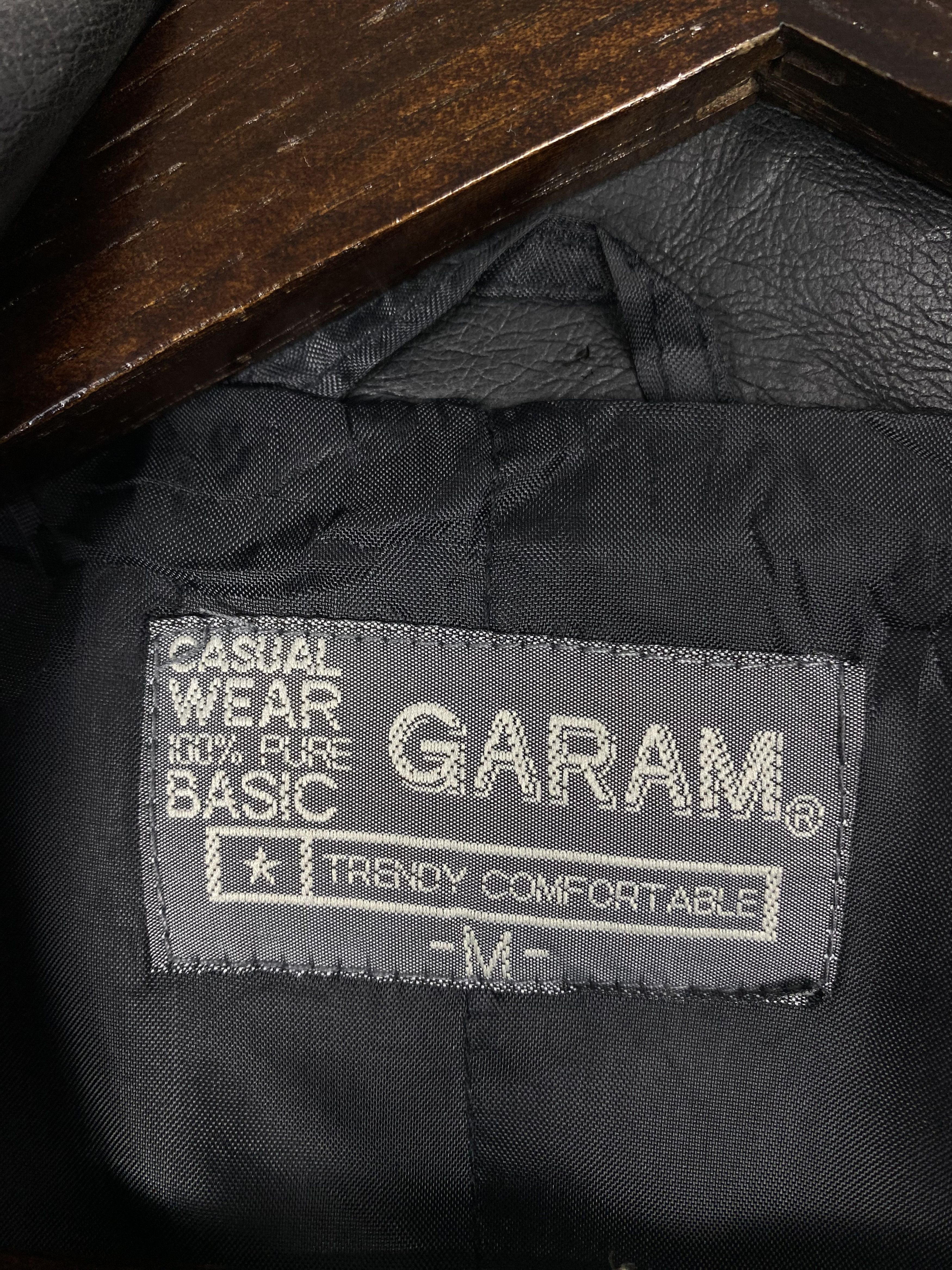 Japanese Brand Vintage Garam PVC Leather Black Jacket Size US M / EU 48-50 / 2 - 11 Thumbnail