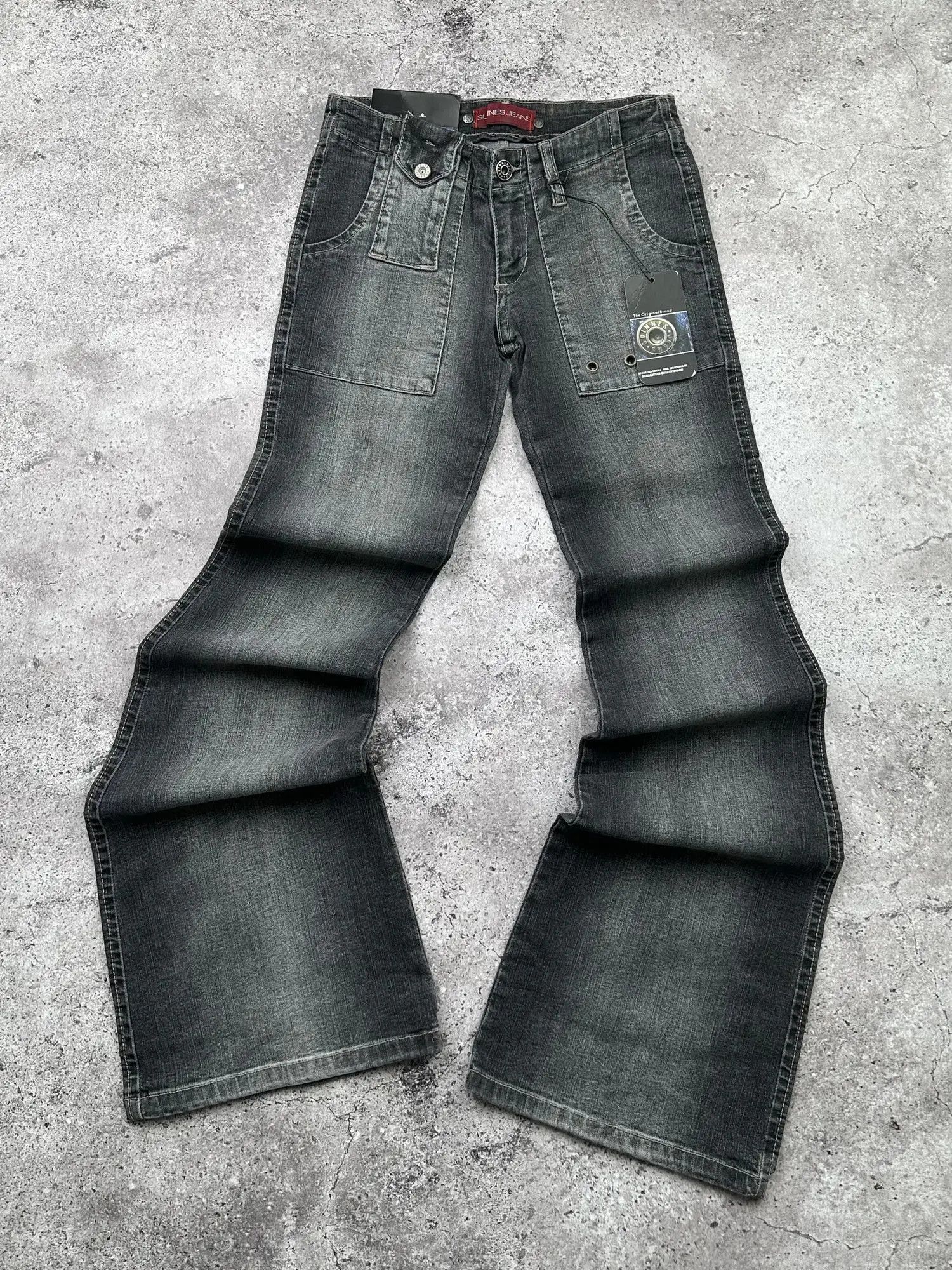 Japanese Brand Vintage Faded Flare Jeans C212(V561) Size 25" / US 0 / IT 36 - 1 Thumbnail