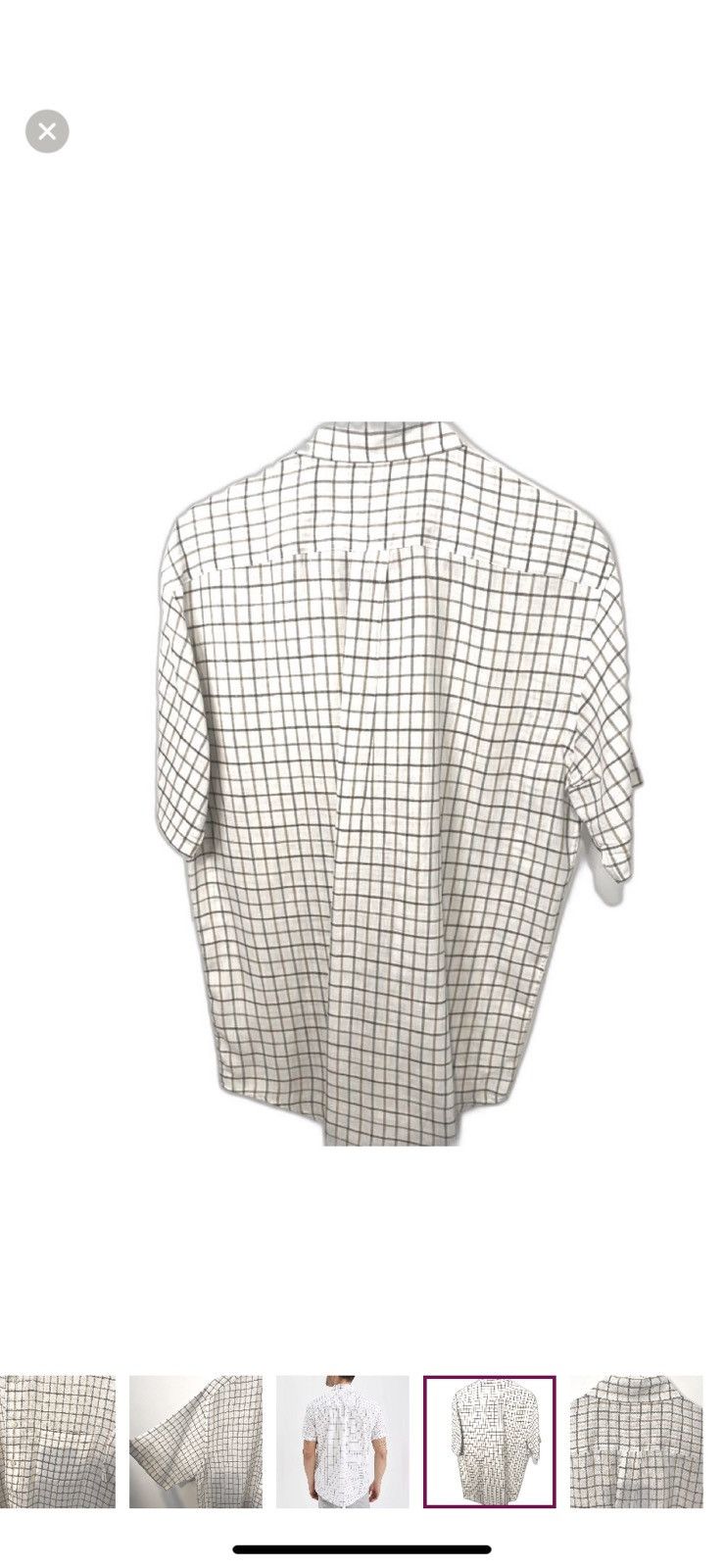 Brooks Brothers BROOKS BROTHERS Irish Linen Original Polo Short Sleeve Plaid Size US M / EU 48-50 / 2 - 7 Thumbnail