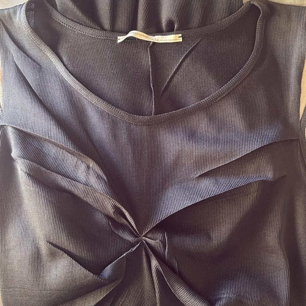 Marithe + Francois Girbaud Marithe Francois Girbaud Ruched Draped Sheer Midi Dress Size M / US 6-8 / IT 42-44 - 10 Thumbnail
