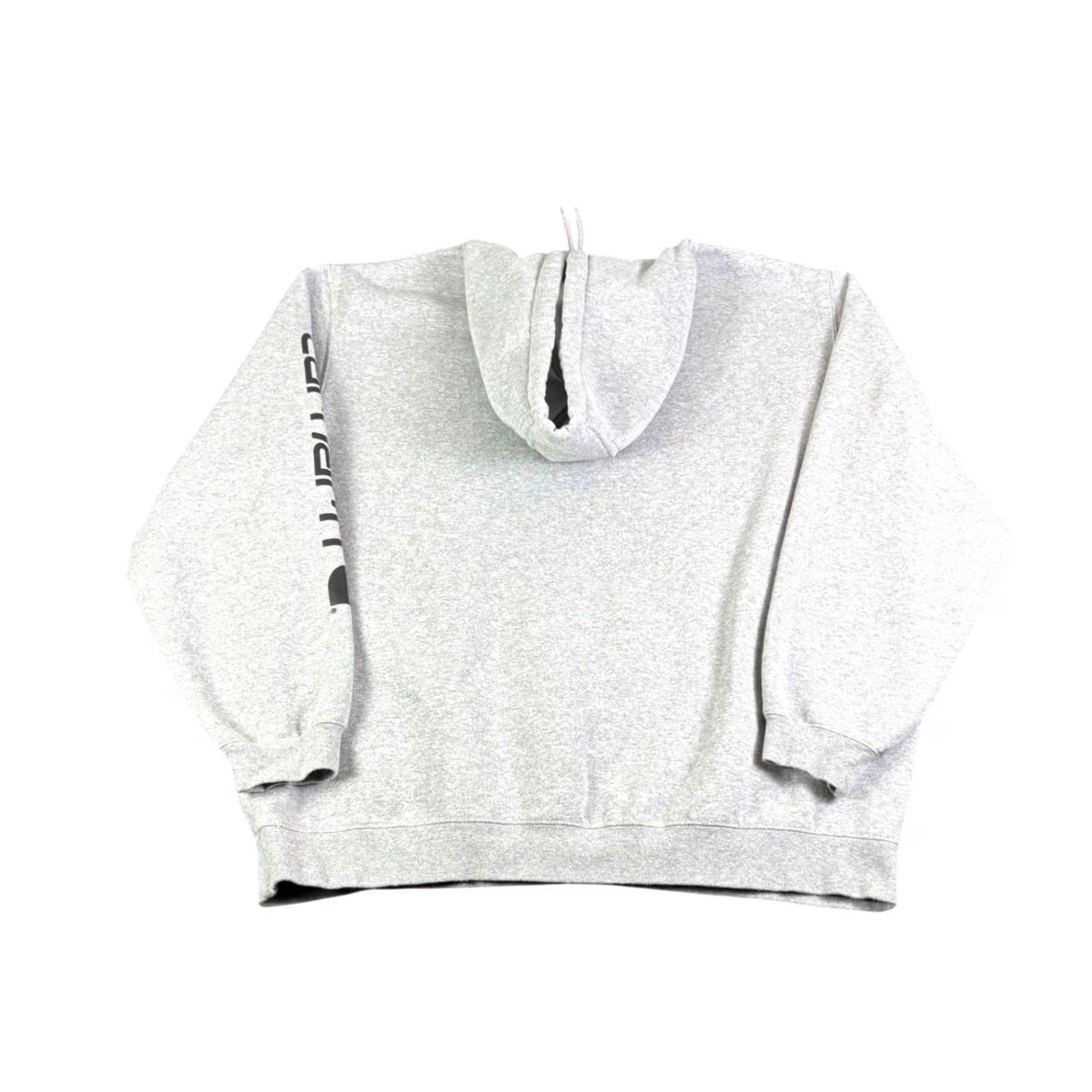 Carhartt Carhartt Mens Hoodie Loose Fit Logo Heather Gray 2XL Sweatshirt Size US XXL / EU 58 / 5 - 2 Thumbnail