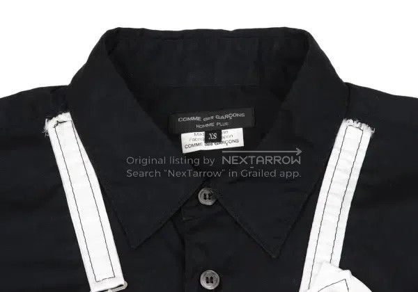 Comme des Garcons Comme Des Garcons Black vintage design sense shirt top Size US XS / EU 42 / 0 - 4 Thumbnail