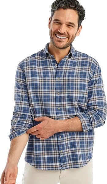 johnnie-O NWT JOHNNIE-O Ferguson Hangin Out Plaid Surflannel Size 2XL Size US XXL / EU 58 / 5 - 1 Thumbnail
