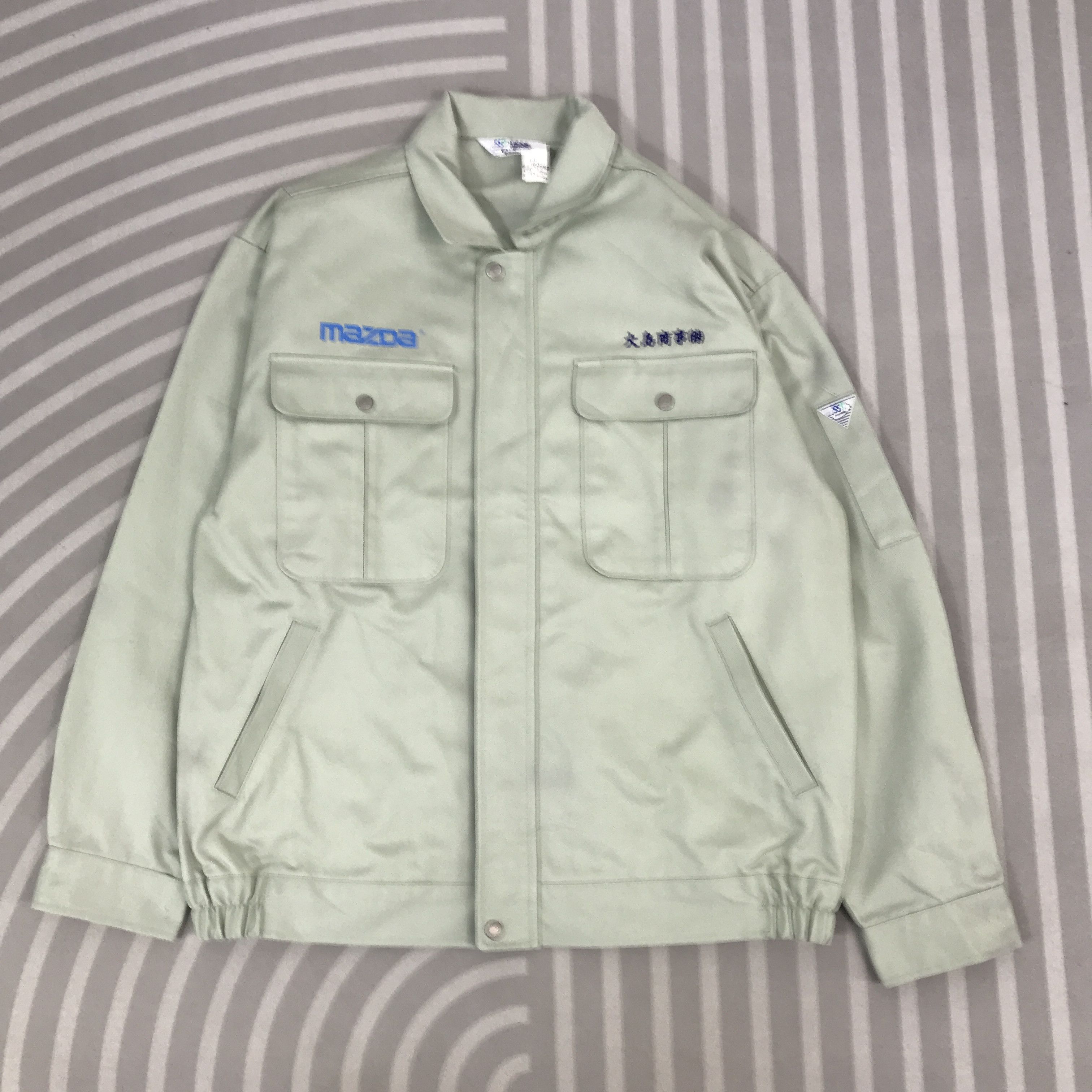 Japanese Brand × Vintage Vintage Mazda Racing japan Uniform Jacket Size US L / EU 52-54 / 3 - 2 Thumbnail