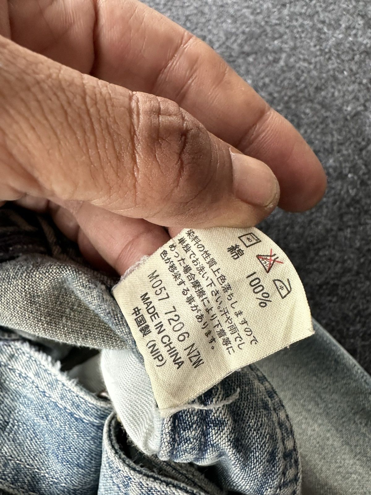 Carhartt Vintage Wrangler Blue Bell Overall Denim W30-32 D256 Size US 30 / EU 46 - 13 Thumbnail