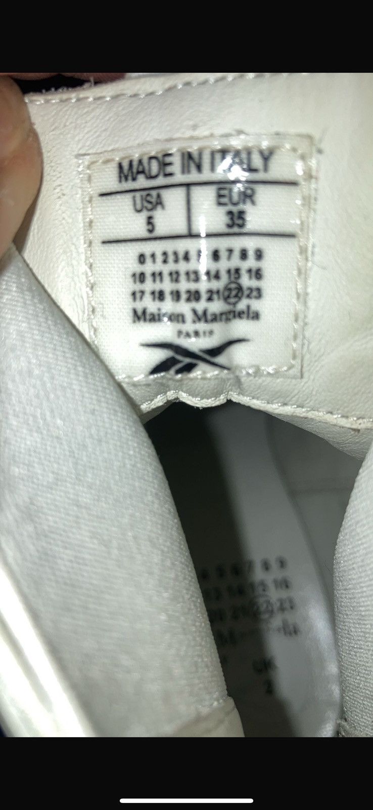 Maison Margiela × Reebok Margiela x Reebok tabi instapump Size US 5 / IT 35 - 7 Thumbnail