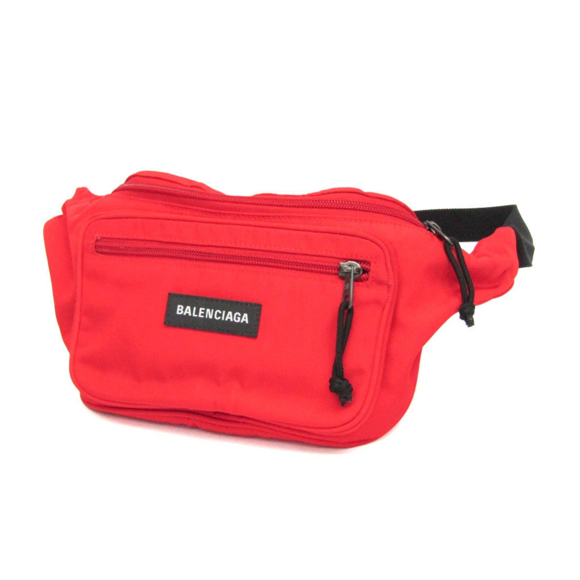 Balenciaga Explorer Nylon Belt Bag 482389 Women,Men Nylon Canvas