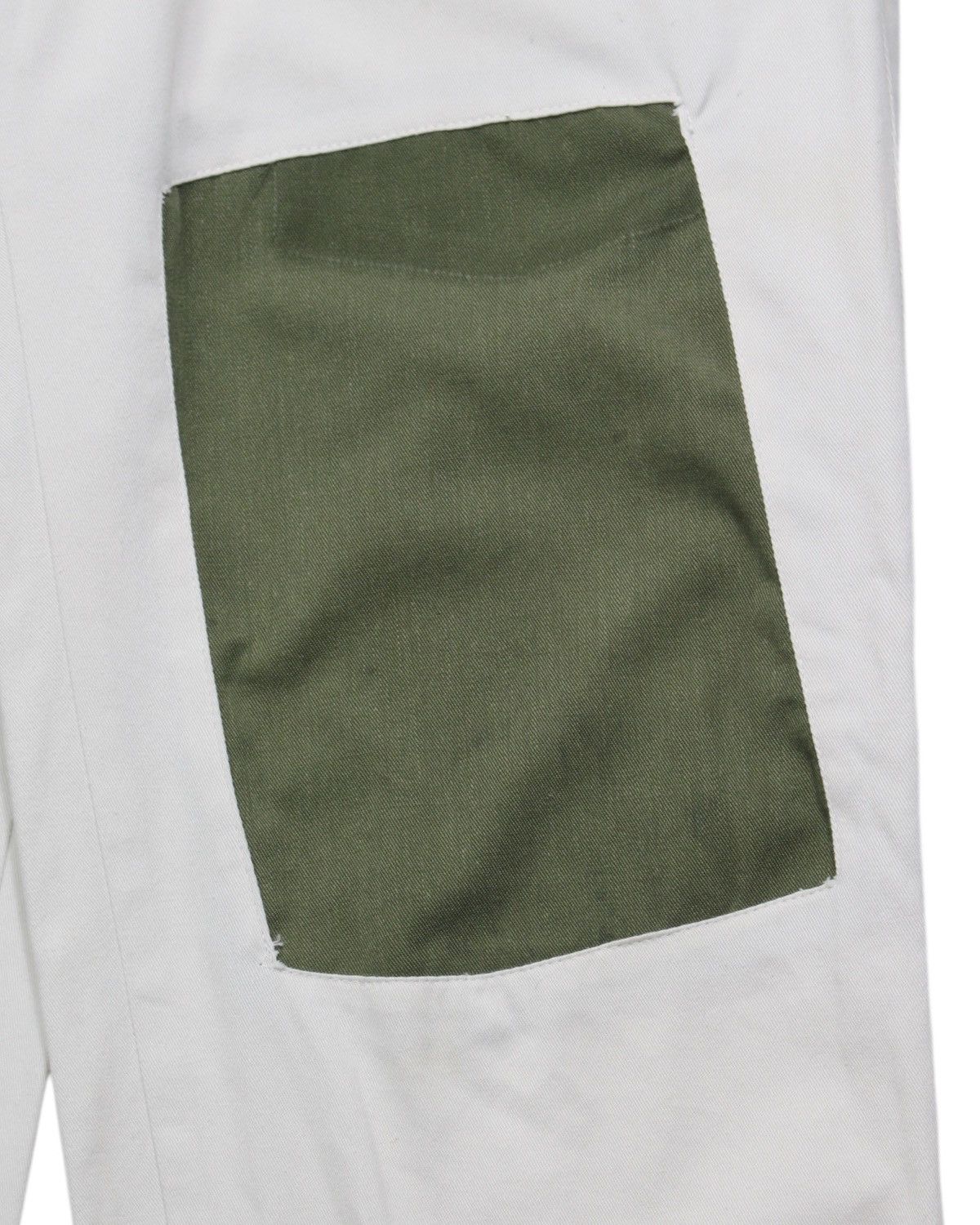 Uniqlo 2000S UNIQLO KAKI PATCHWORK CHINO PANTS Size US 30 / EU 46 - 8 Thumbnail