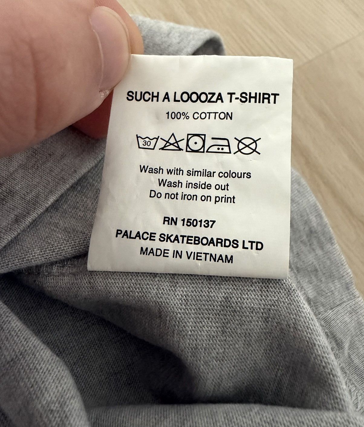 Palace Palace FW21 Such A Loooza Tee Grey Marl Size US XL / EU 56 / 4 - 10 Thumbnail