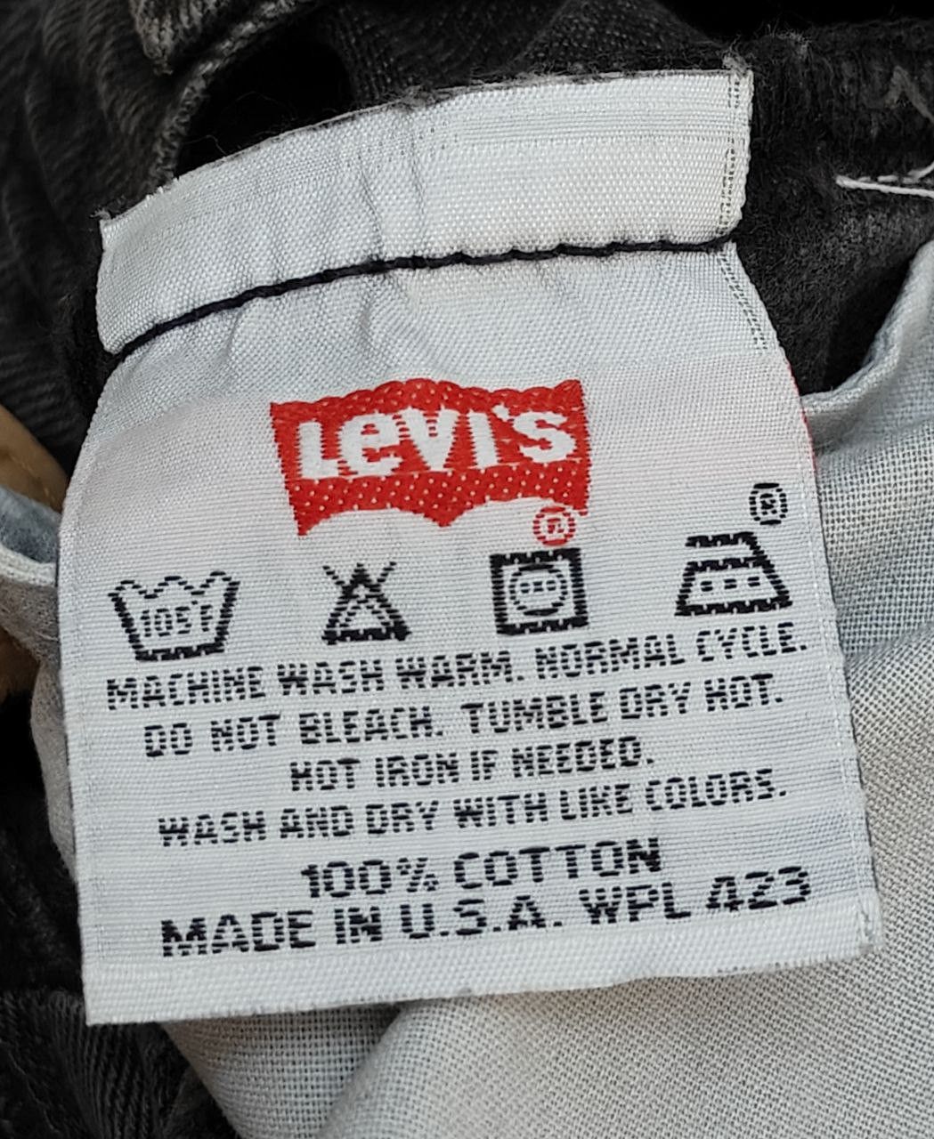 Levi's Vintage Clothing 90s Vintage Levi's 501 Nice Faded Black Denim Size US 29 - 3 Thumbnail