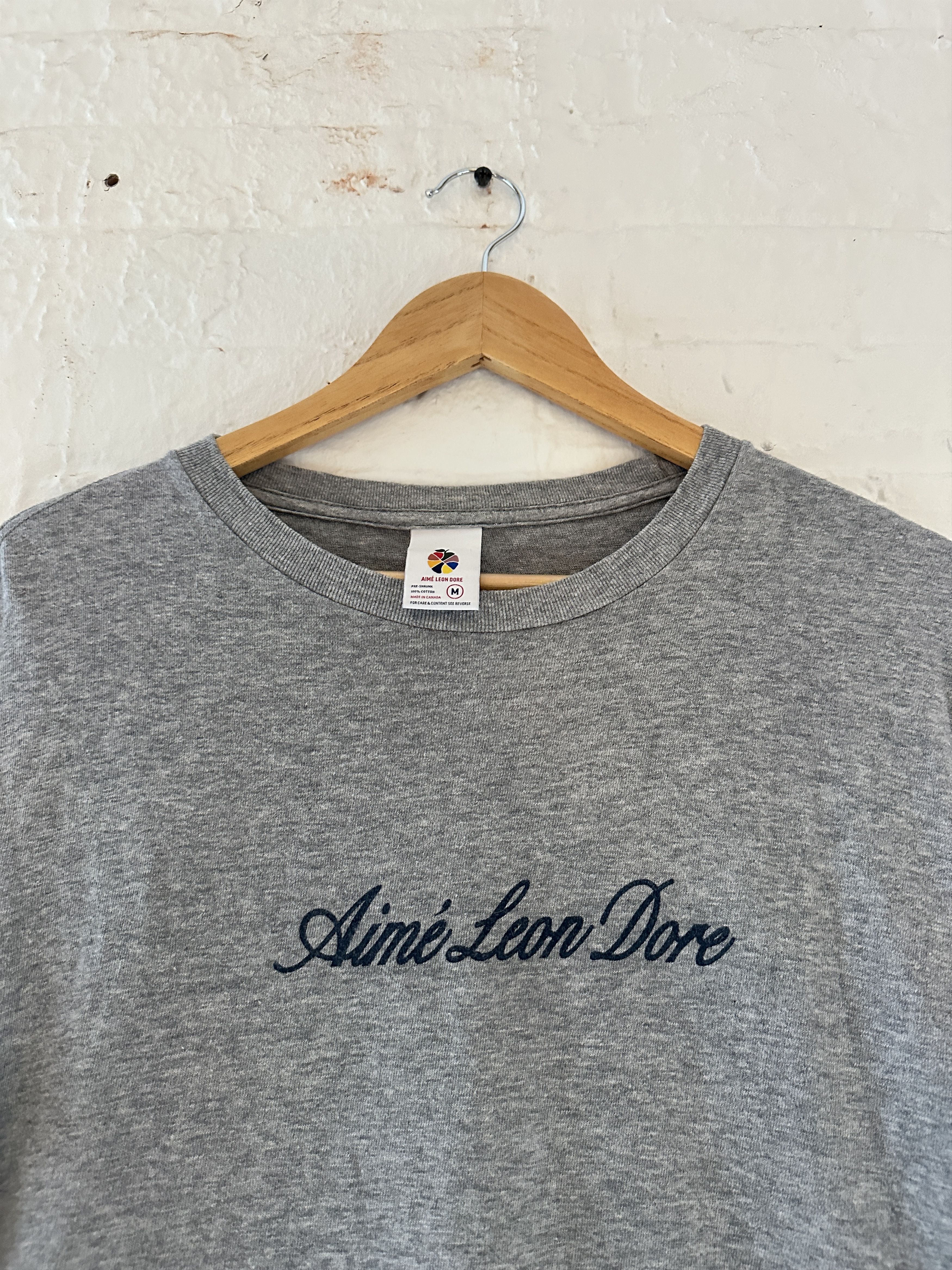 Aime Leon Dore Aime Leon Dore Script Logo Tee Size US M / EU 48-50 / 2 - 2 Thumbnail