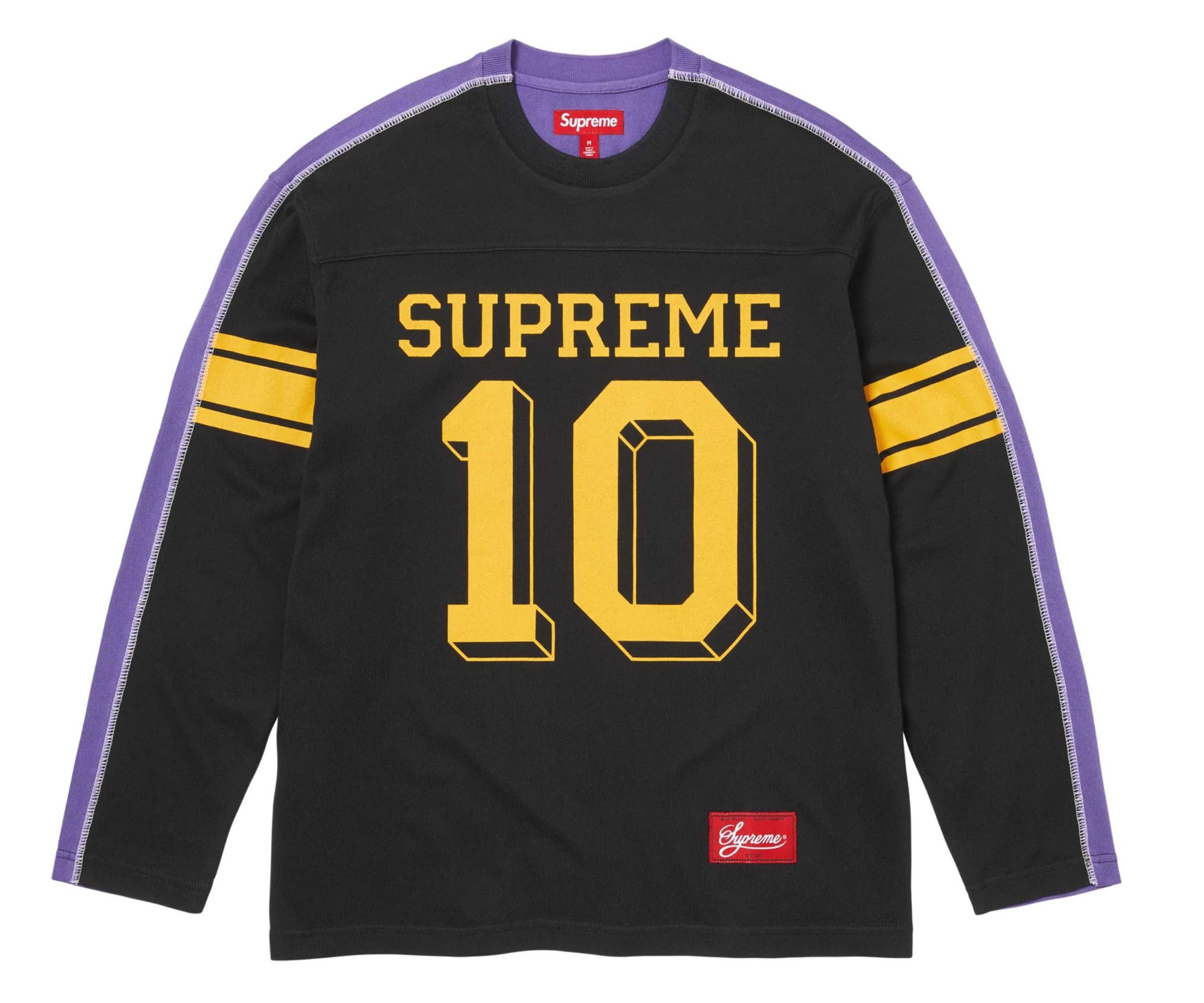 Supreme F/W12 Supreme Football 99 Long Sleeve Shirt | Grailed