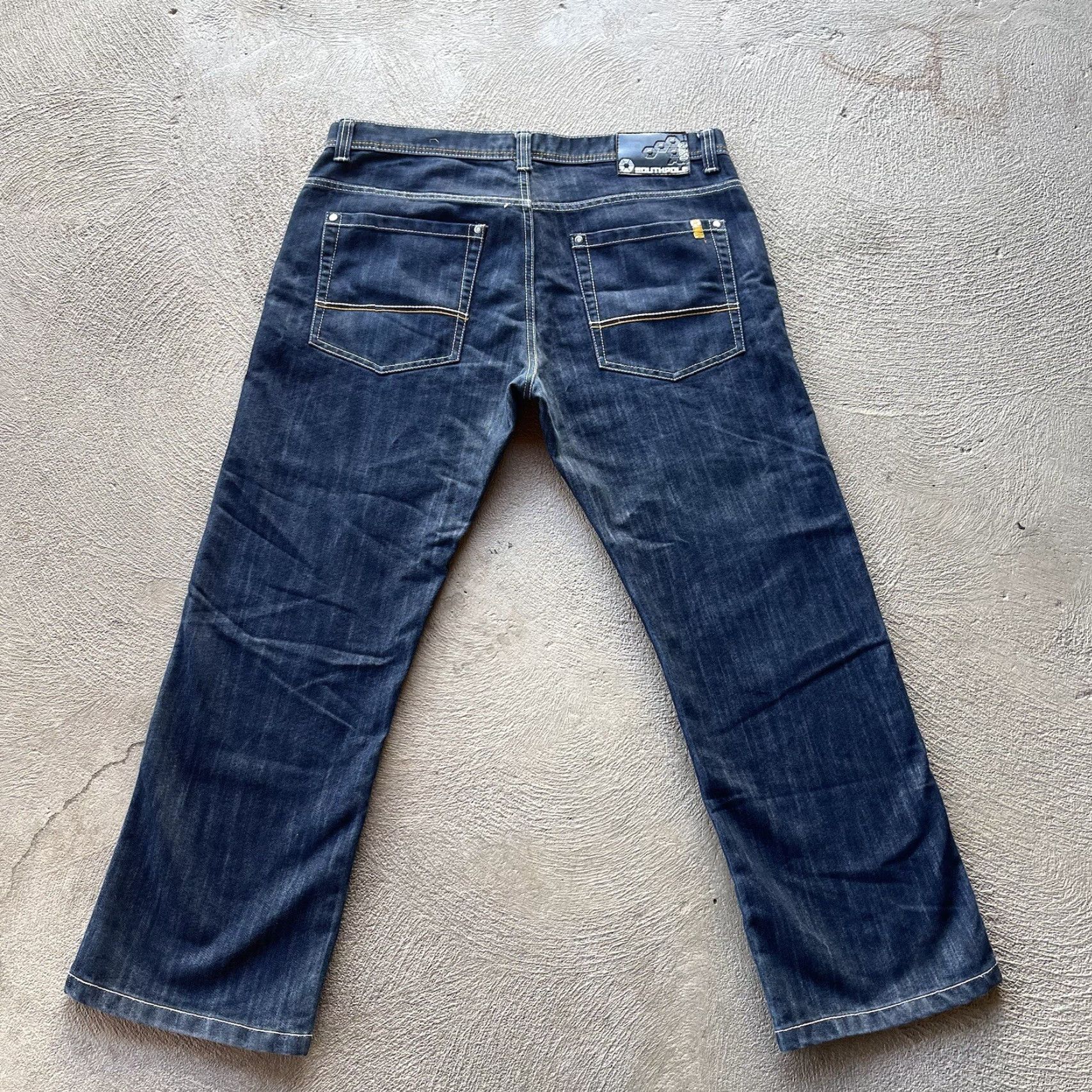 Southpole Vintage Southpole Jeans Mens 38x30 Blue Baggy Loose Denim Pants Stretch Y2K Size US 38 / EU 54 - 2 Thumbnail