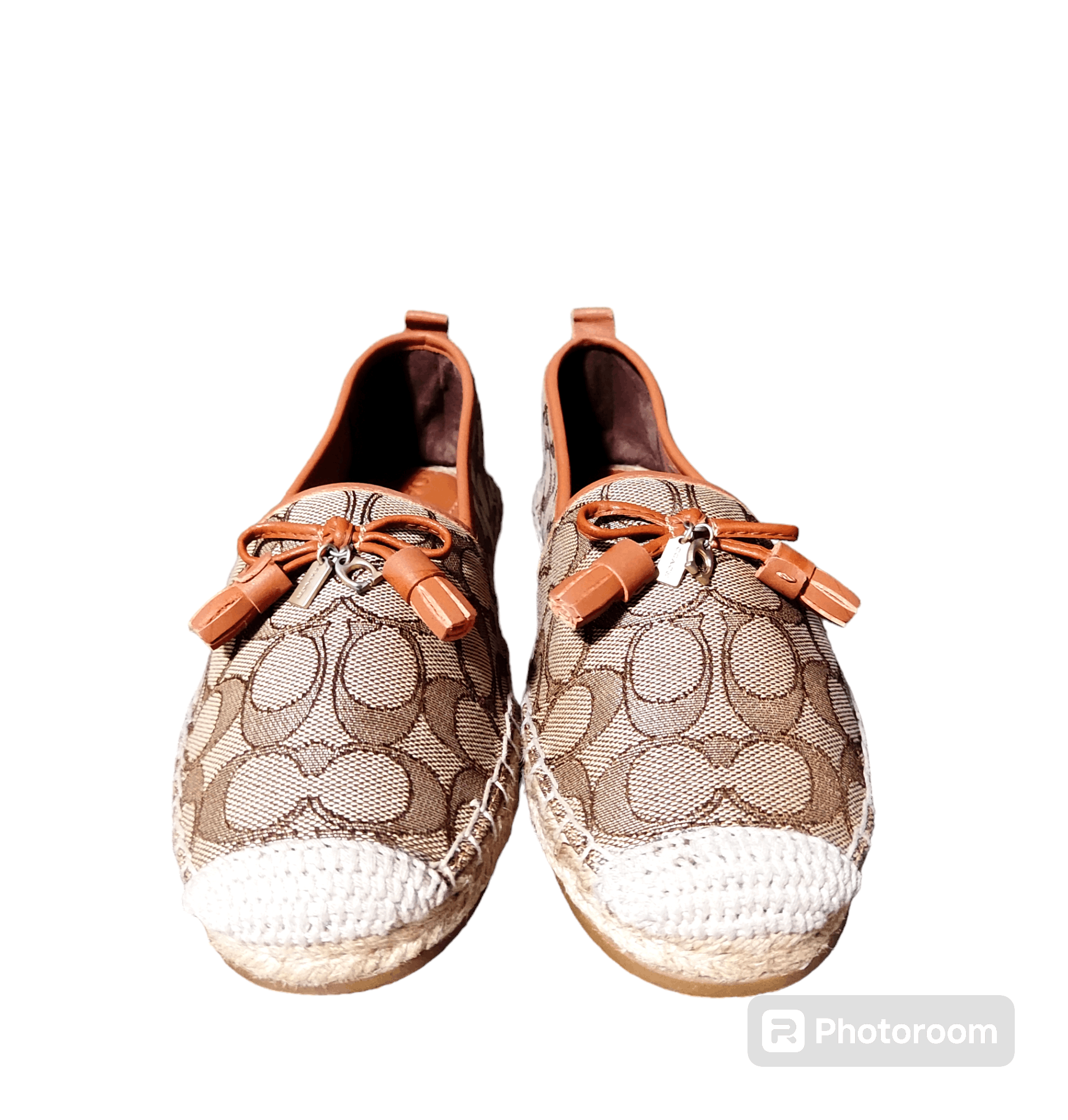 Coach Coach Carson Espadrille Khaki/Saddle Size US 9 / IT 39 - 3 Thumbnail