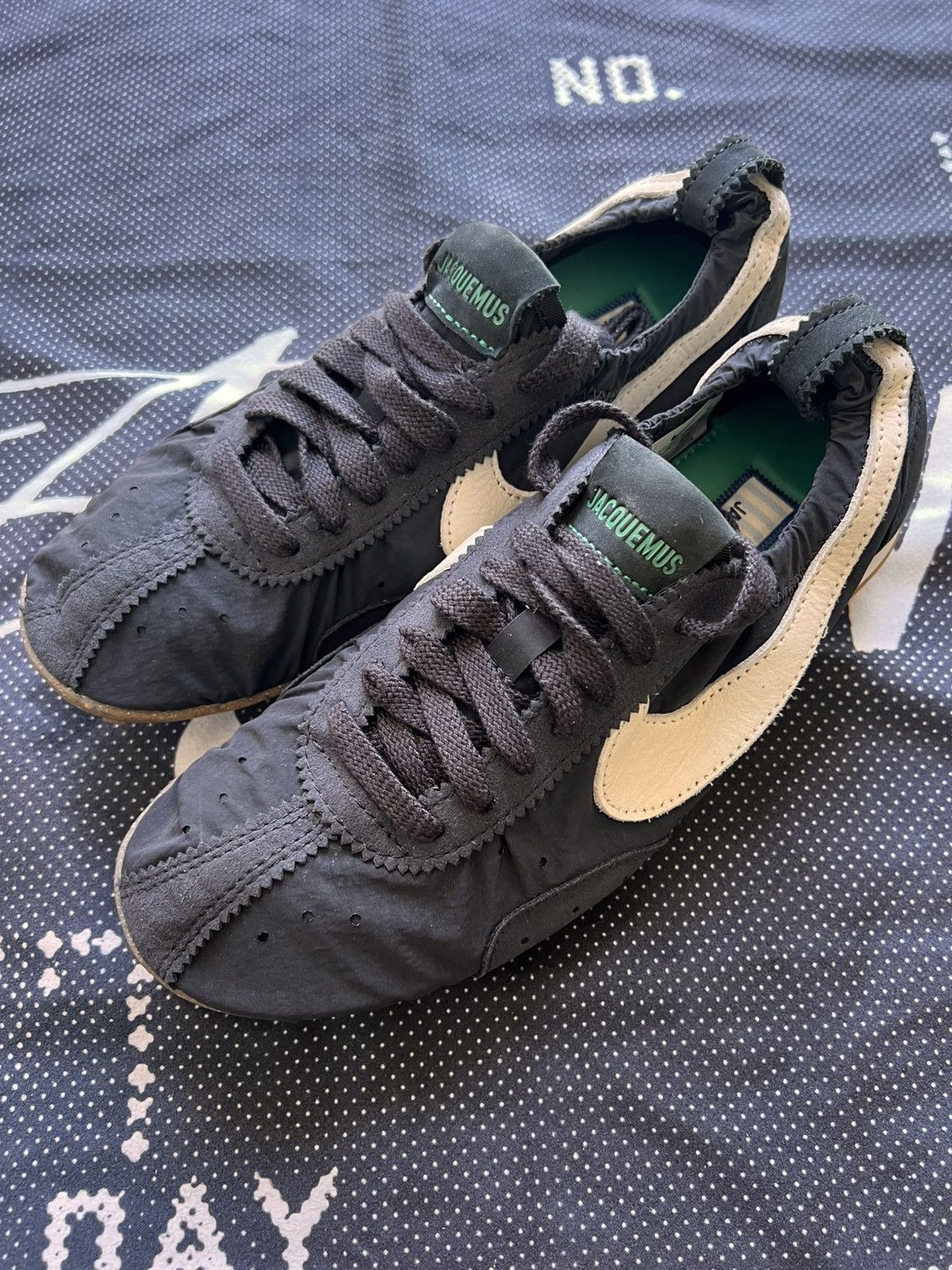 Jacquemus × Nike W US6.5 Nike x Jacquemus Moon Shoe SP Off Noir black 5 37.5 Size US 6.5 / IT 36.5 - 4 Thumbnail