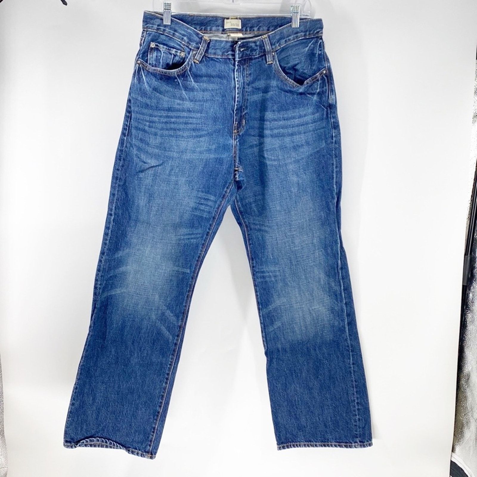 Gap Gap loose fit 33x32 casual basic office everyday date jeans Size US 33 - 1 Thumbnail