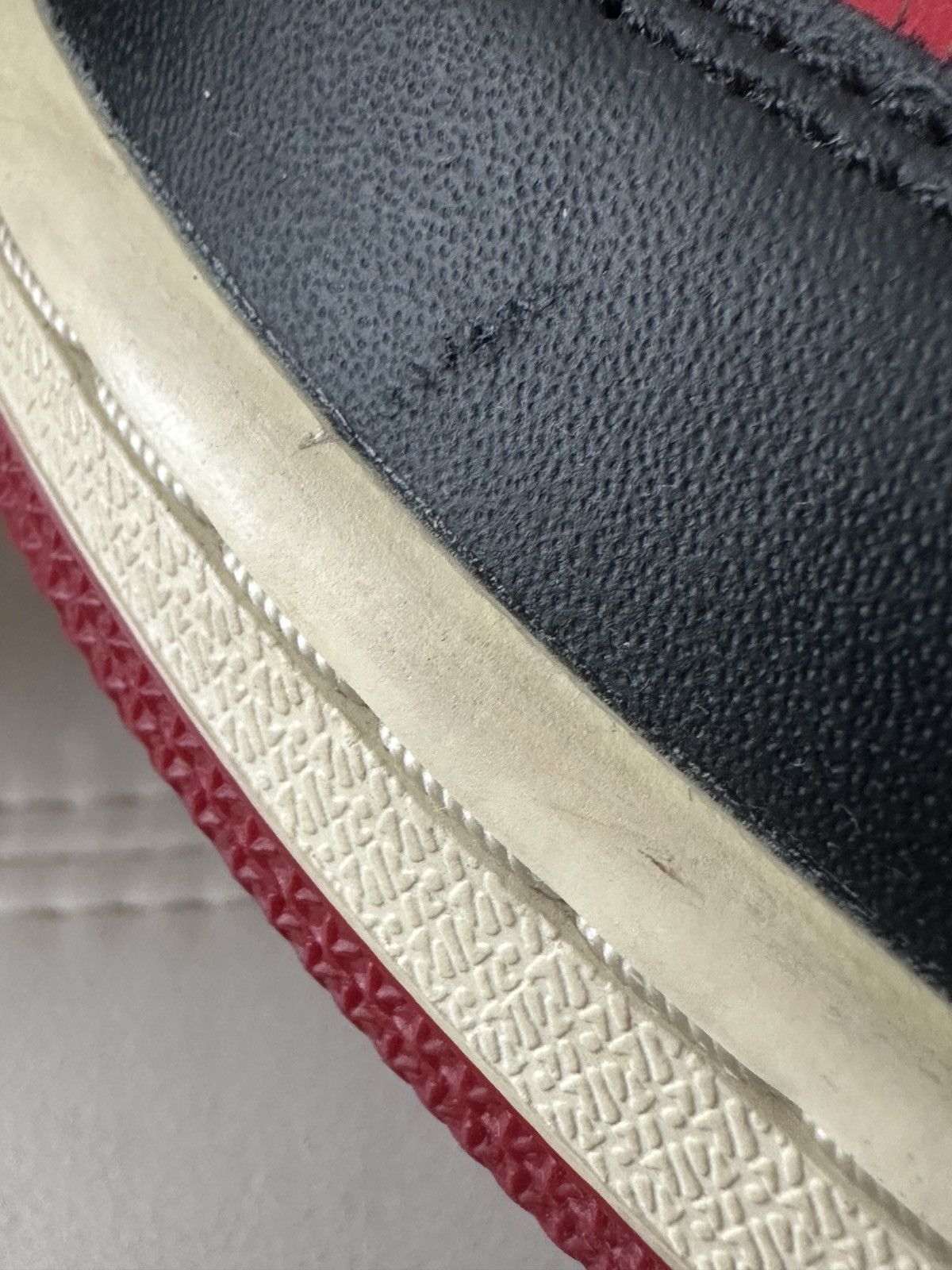 Jordan Brand Jordan 1 bred toe Size US 7.5 / EU 40-41 - 8 Thumbnail